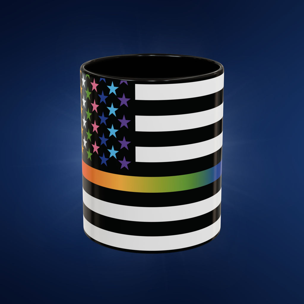 Thin Queer Line Colorful Mug, 11&15oz