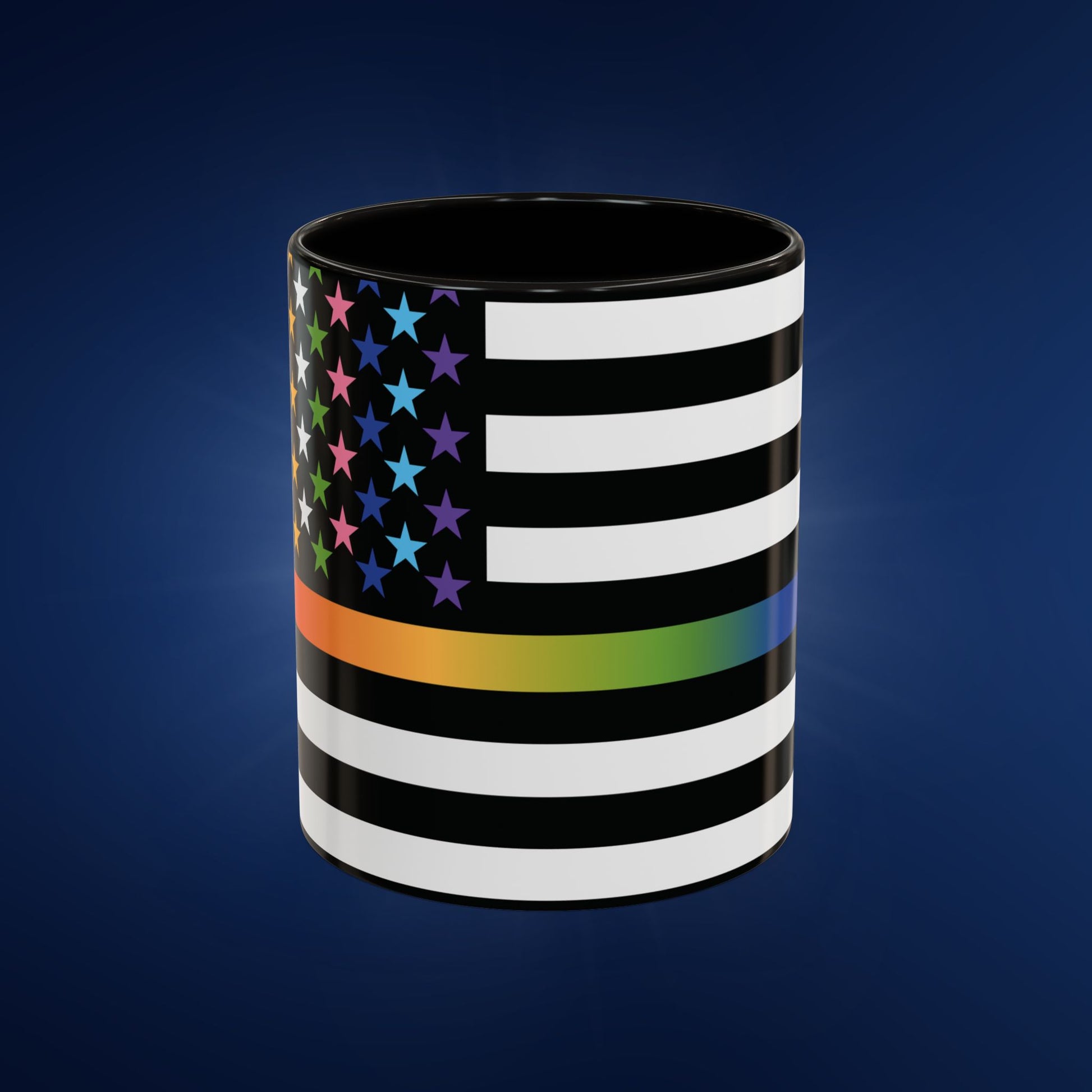 Thin Queer Line Colorful Mug, 11&15oz