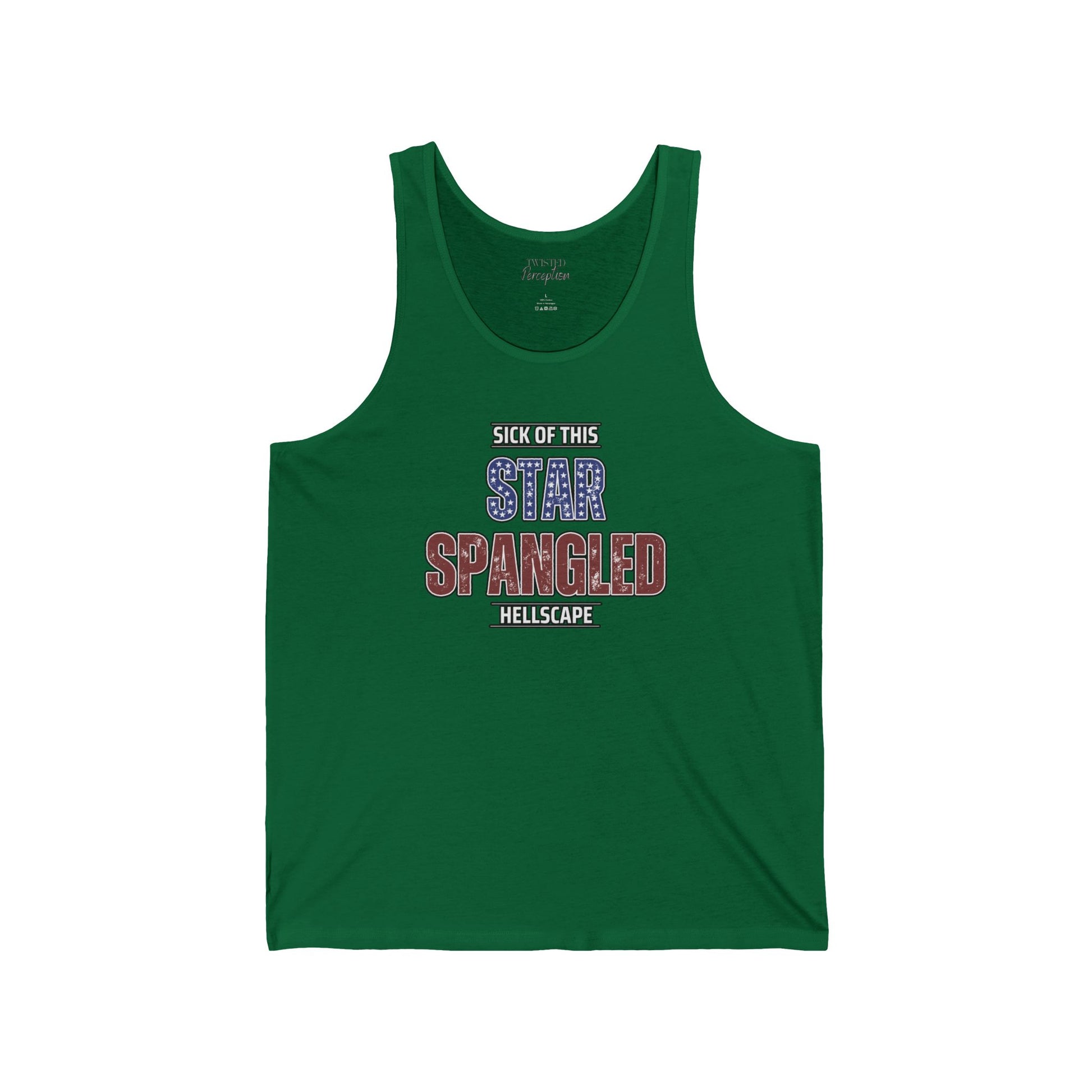 Star Spangled Jersey Tank Top