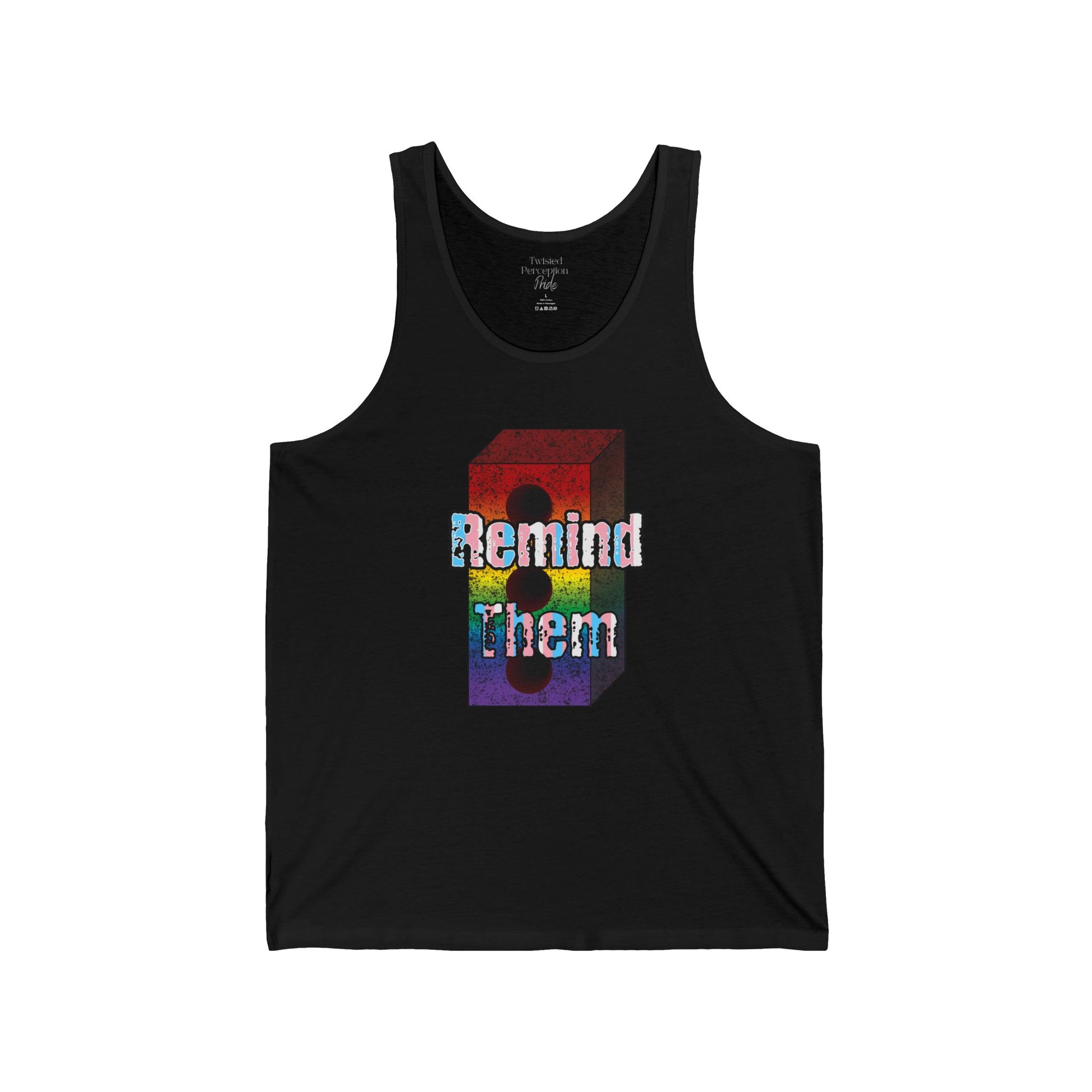 Remind Them Stonewall Brick Jersey Tank