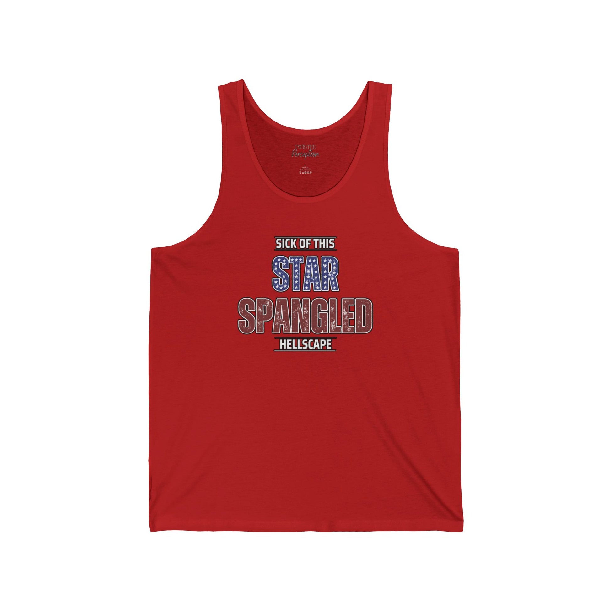 Star Spangled Jersey Tank Top