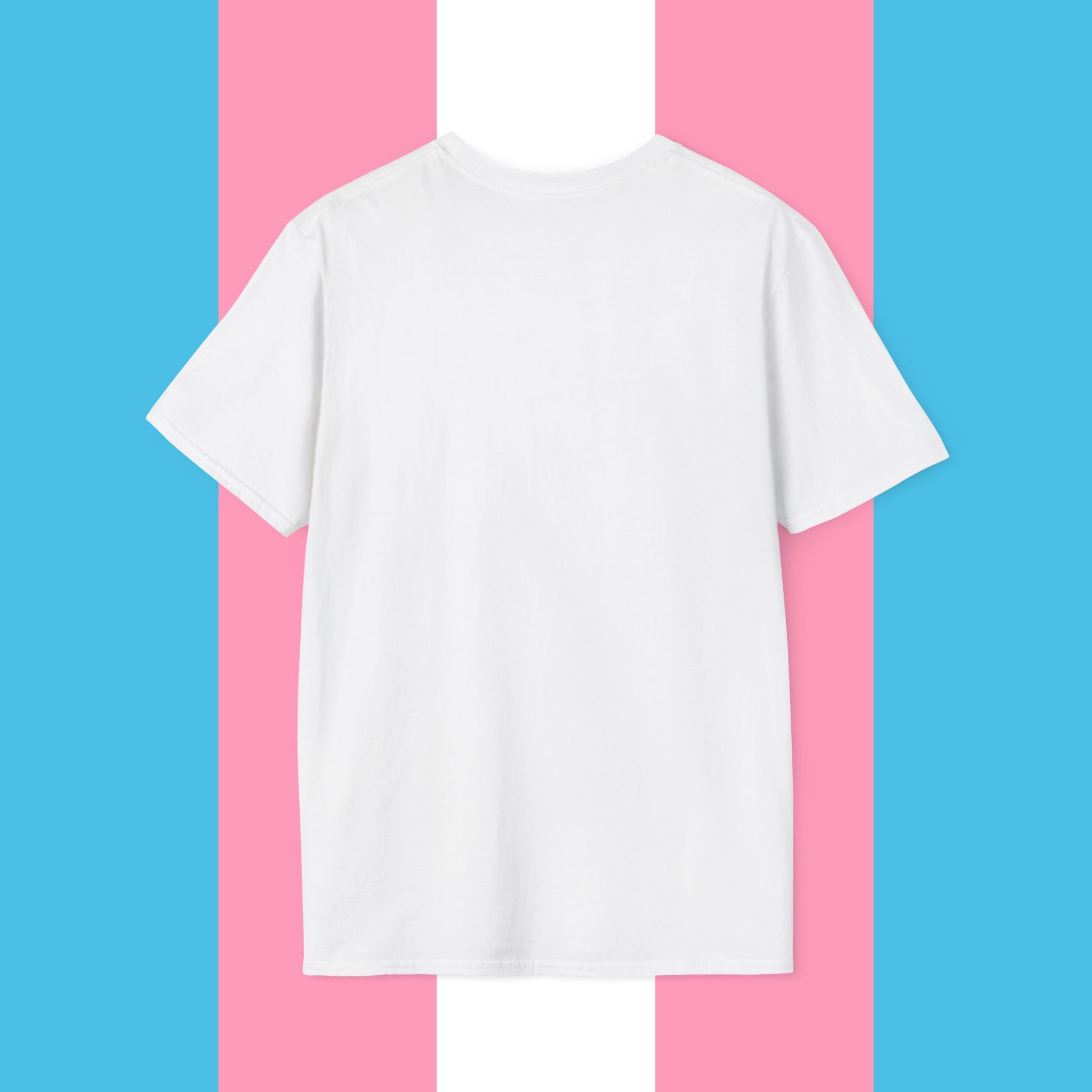 Never Again Bold Letters Gender Neutral Softstyle T-Shirt