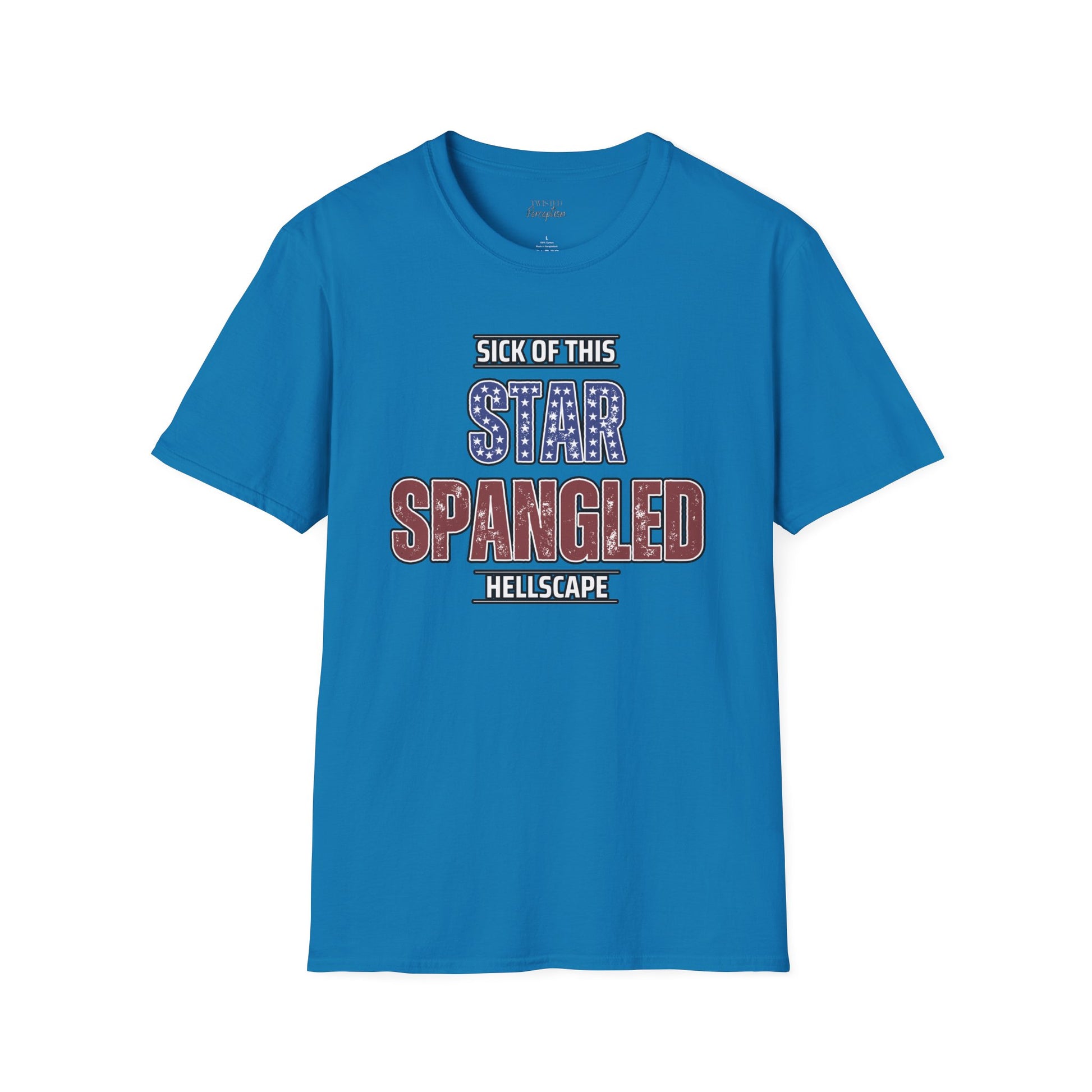 Star Spangled Hellscape Softstyle T-Shirt