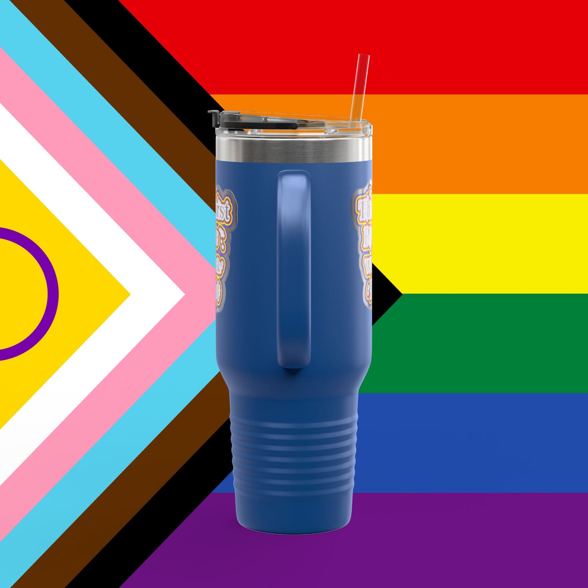 First Pride 40oz Insulated Travel Mug