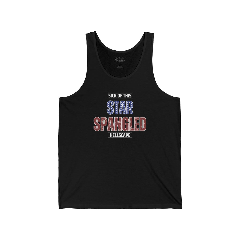 Star Spangled Jersey Tank Top