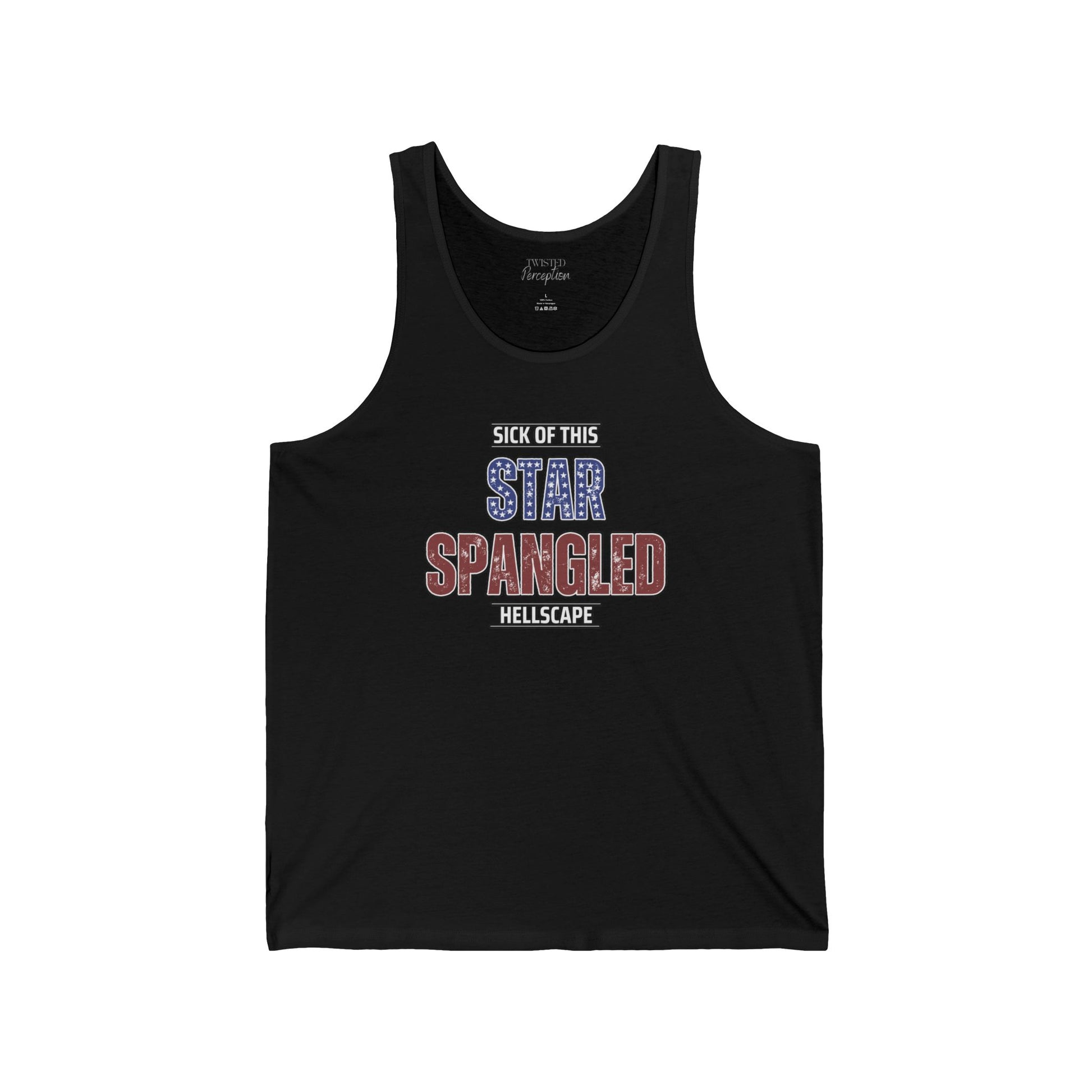 Star Spangled Jersey Tank Top