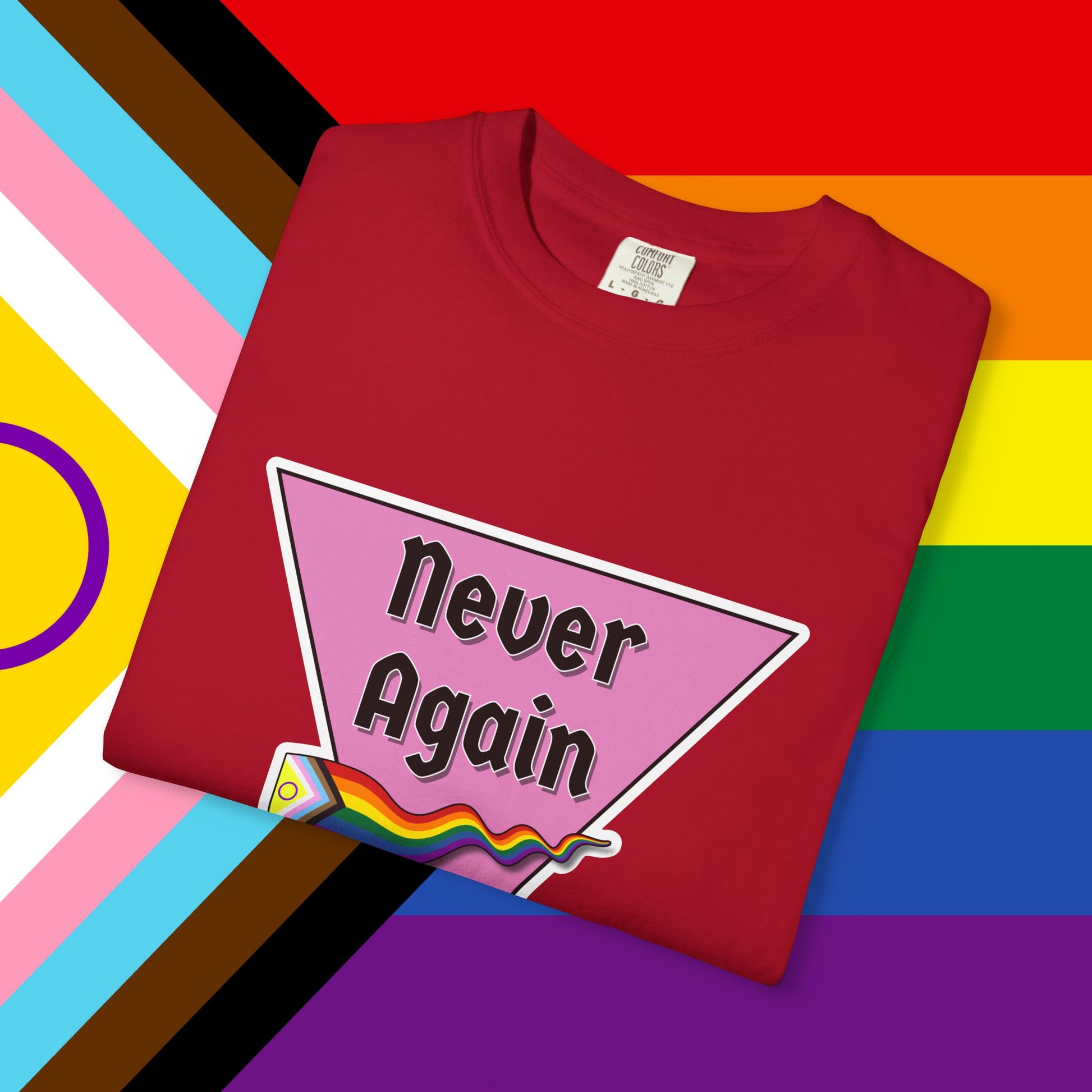 Never Again Garment-Dyed T-shirt