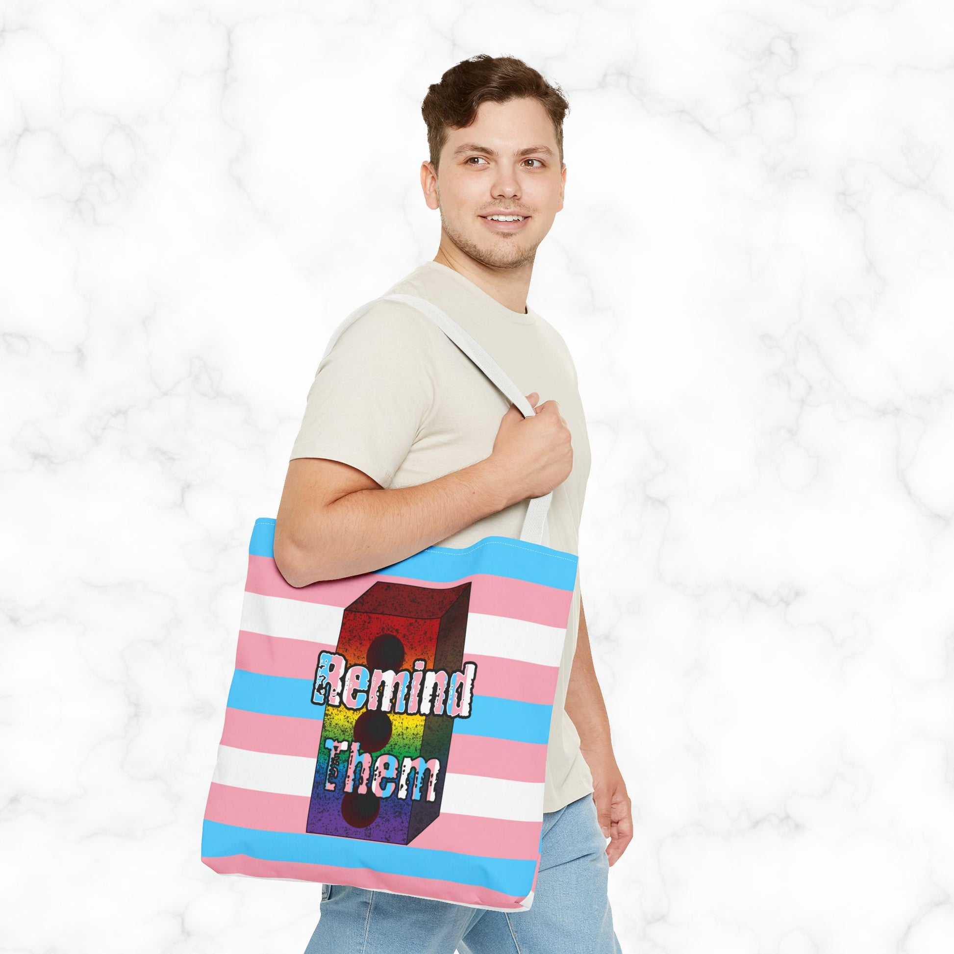 Remind Them Stonewall Brick Tote Bag