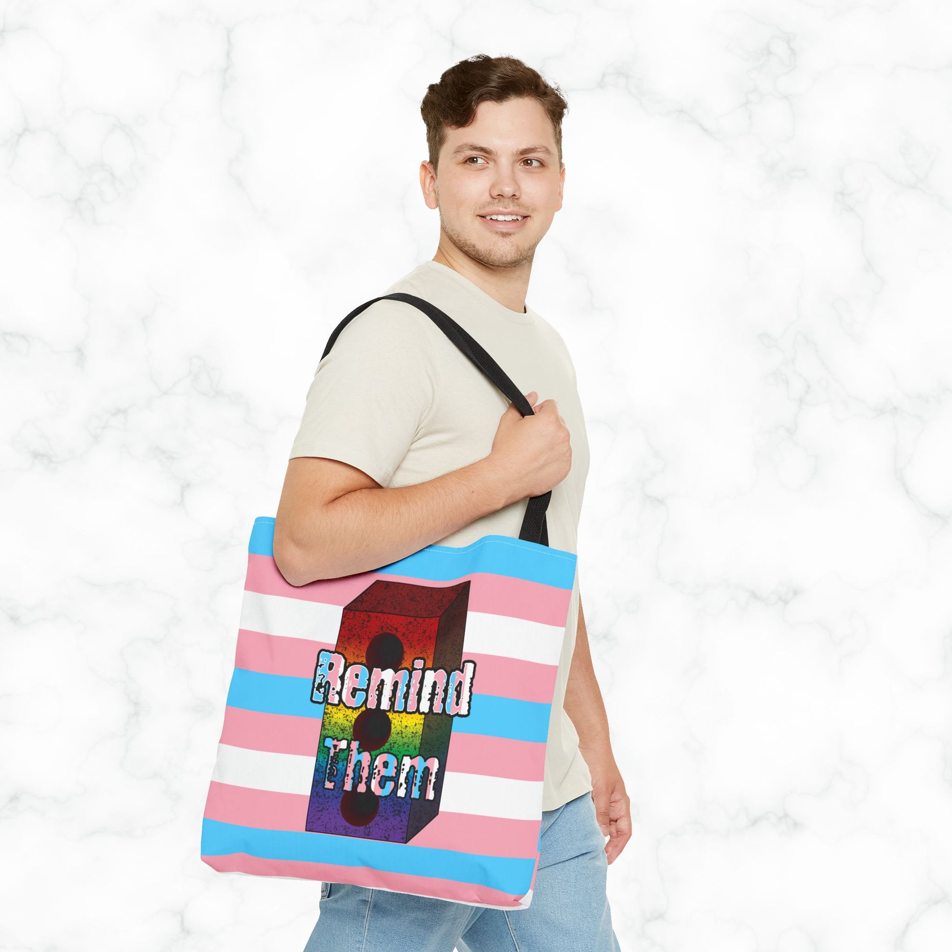 Remind Them Stonewall Brick Tote Bag