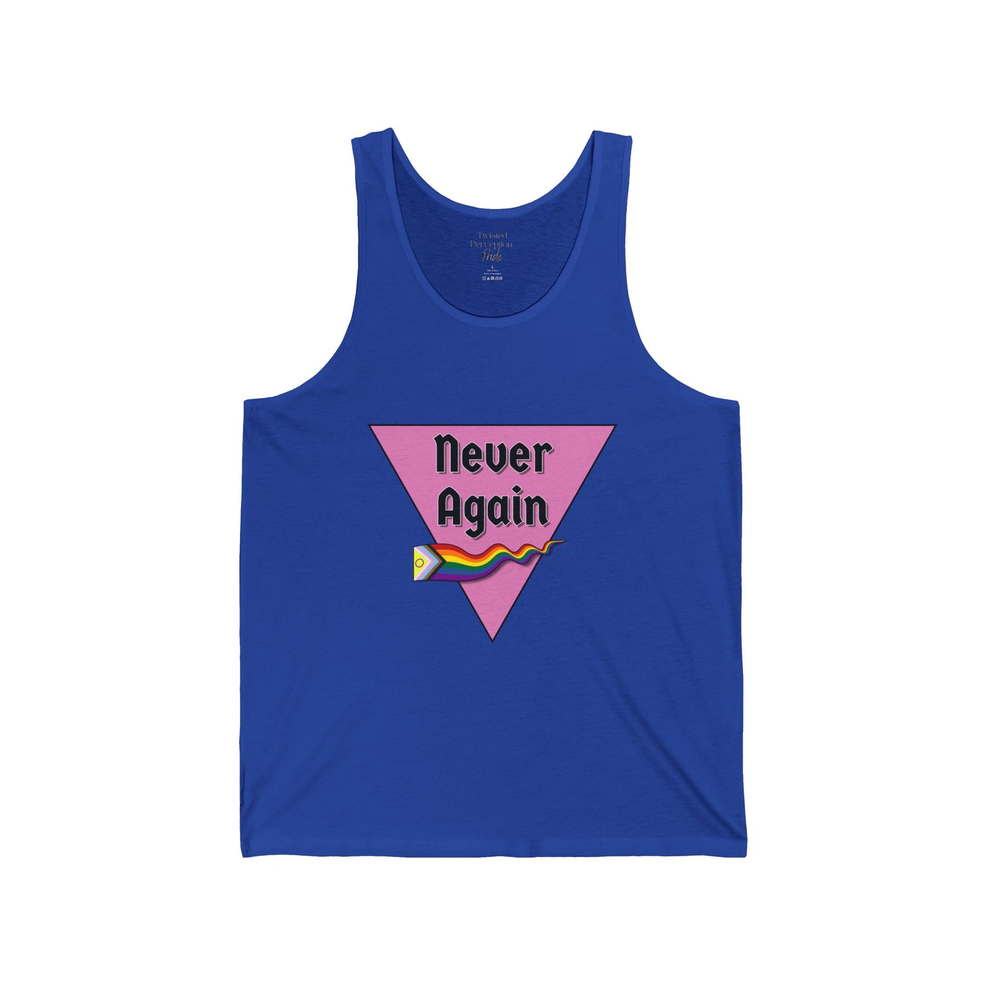 Never Again Pride Jersey Tank