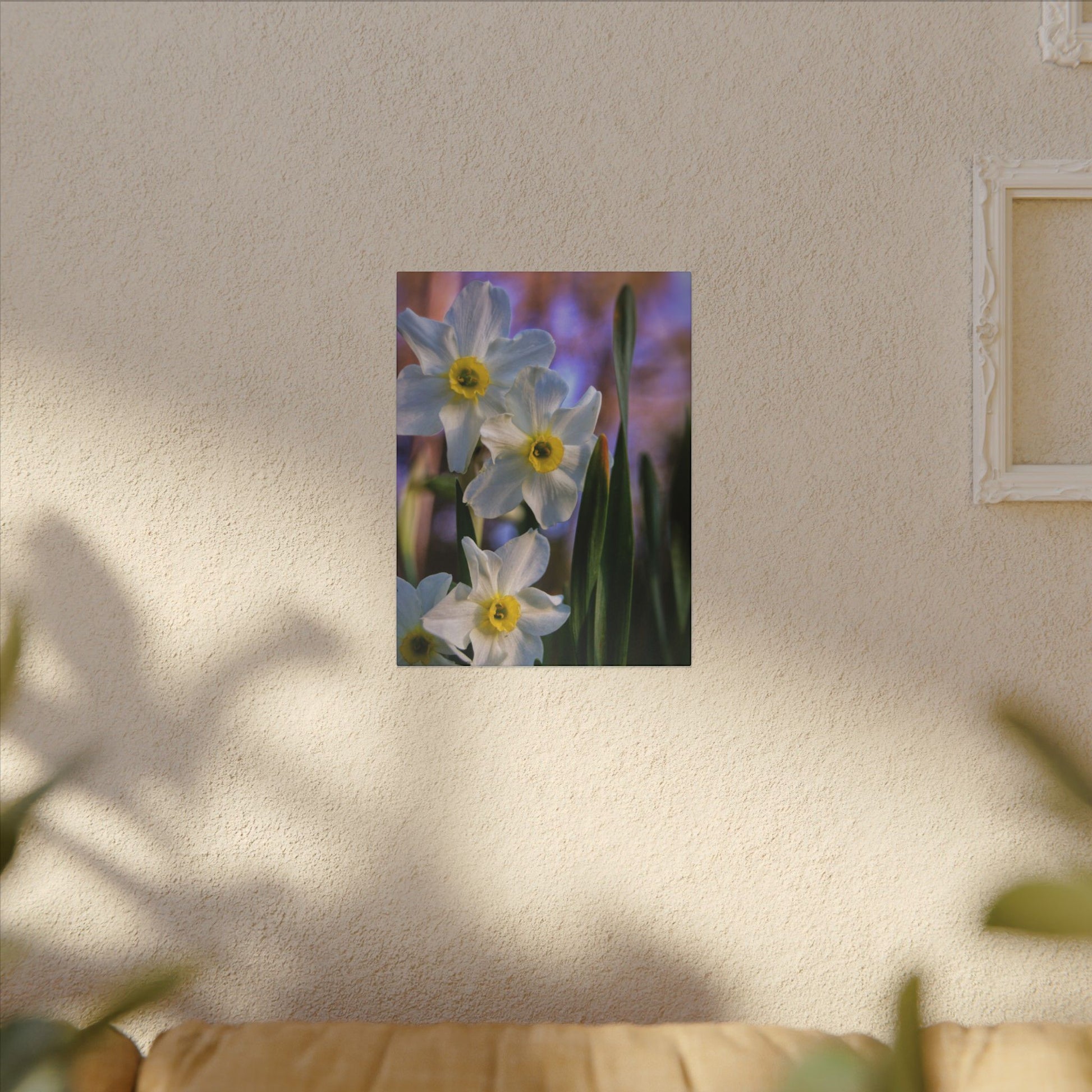 Daffodil Floral Canvas