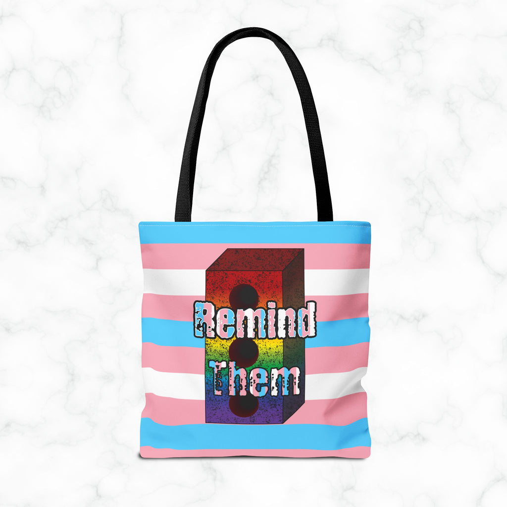 Remind Them Stonewall Brick Tote Bag