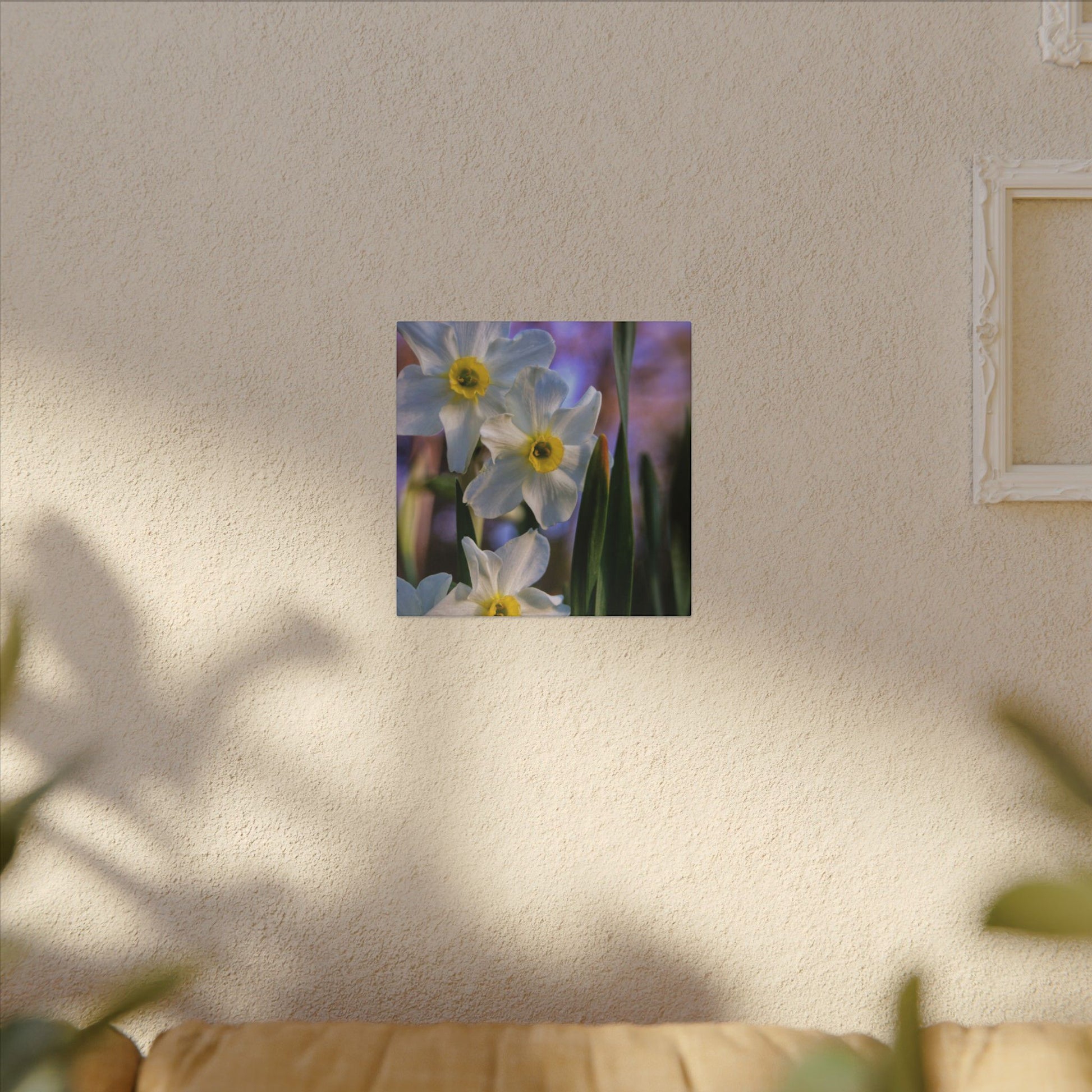 Daffodil Floral Canvas