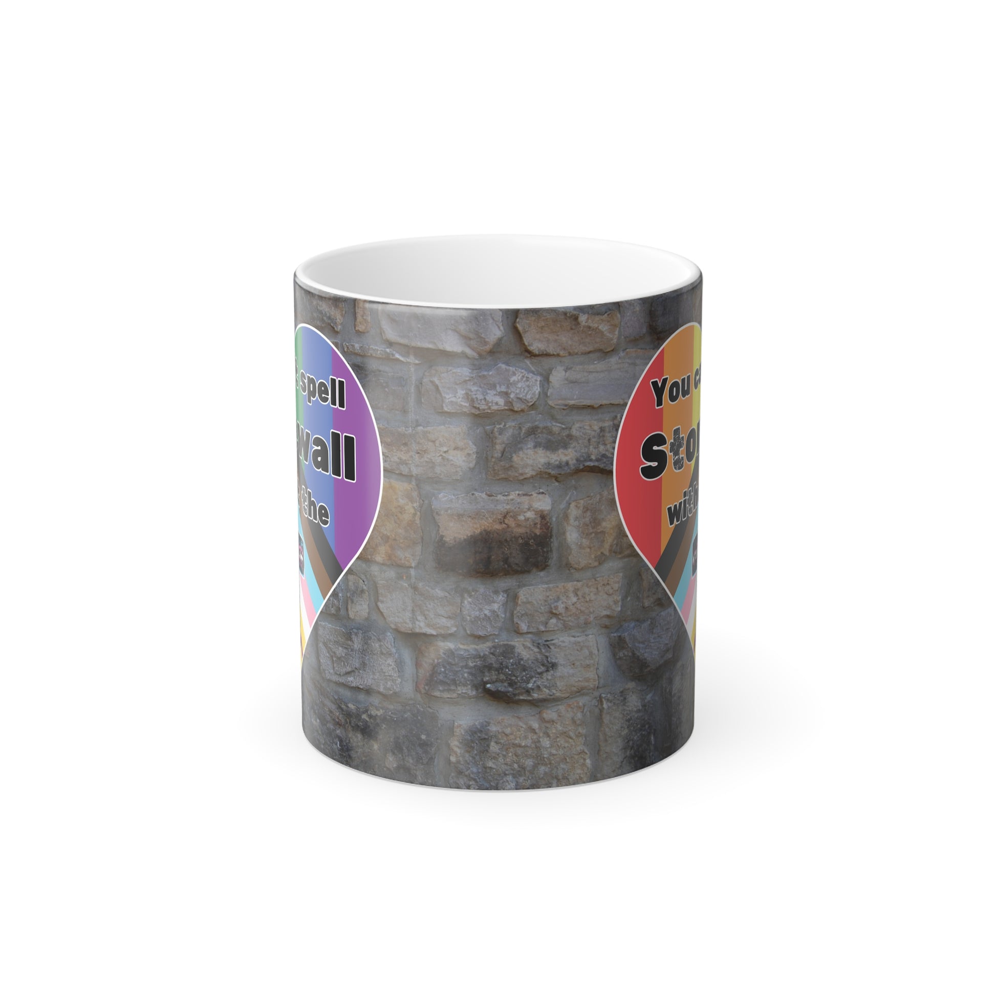 You Can't Spell Stonewall Without The T Color Morphing Mug, 11oz