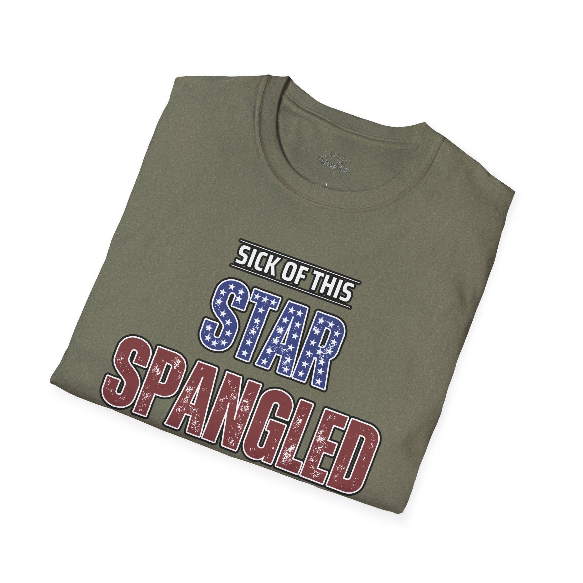 Star Spangled Hellscape Softstyle T-Shirt