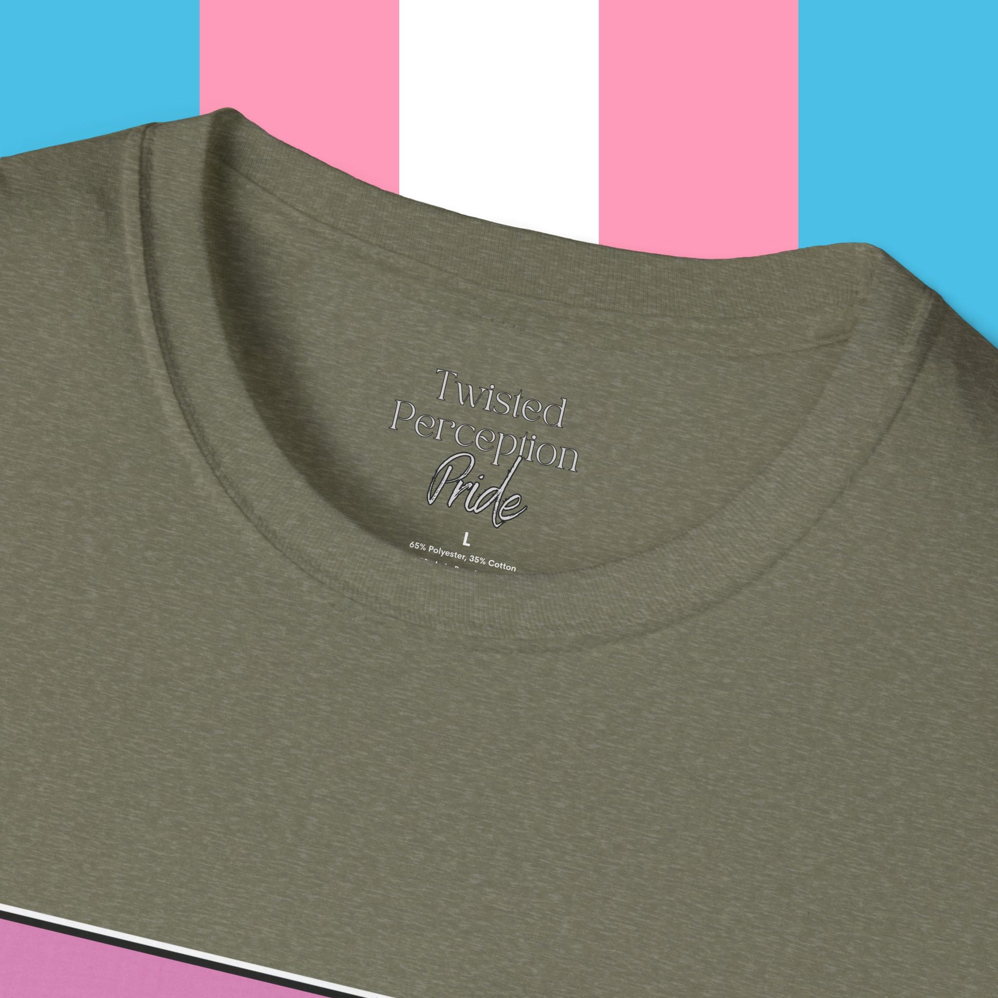 Never Again Bold Letters Gender Neutral Softstyle T-Shirt