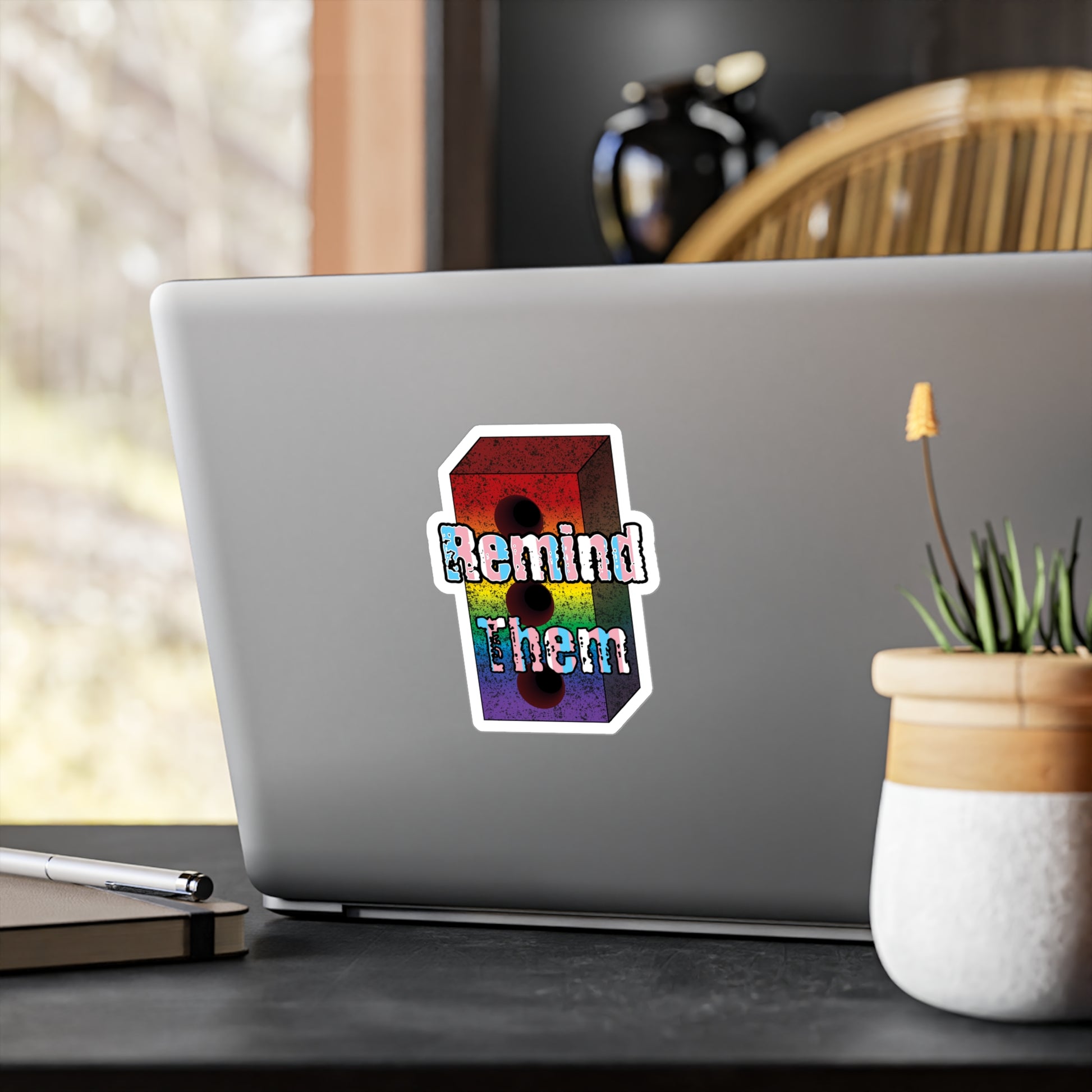 Remind Them Brick Kiss-Cut Vinyl Decals