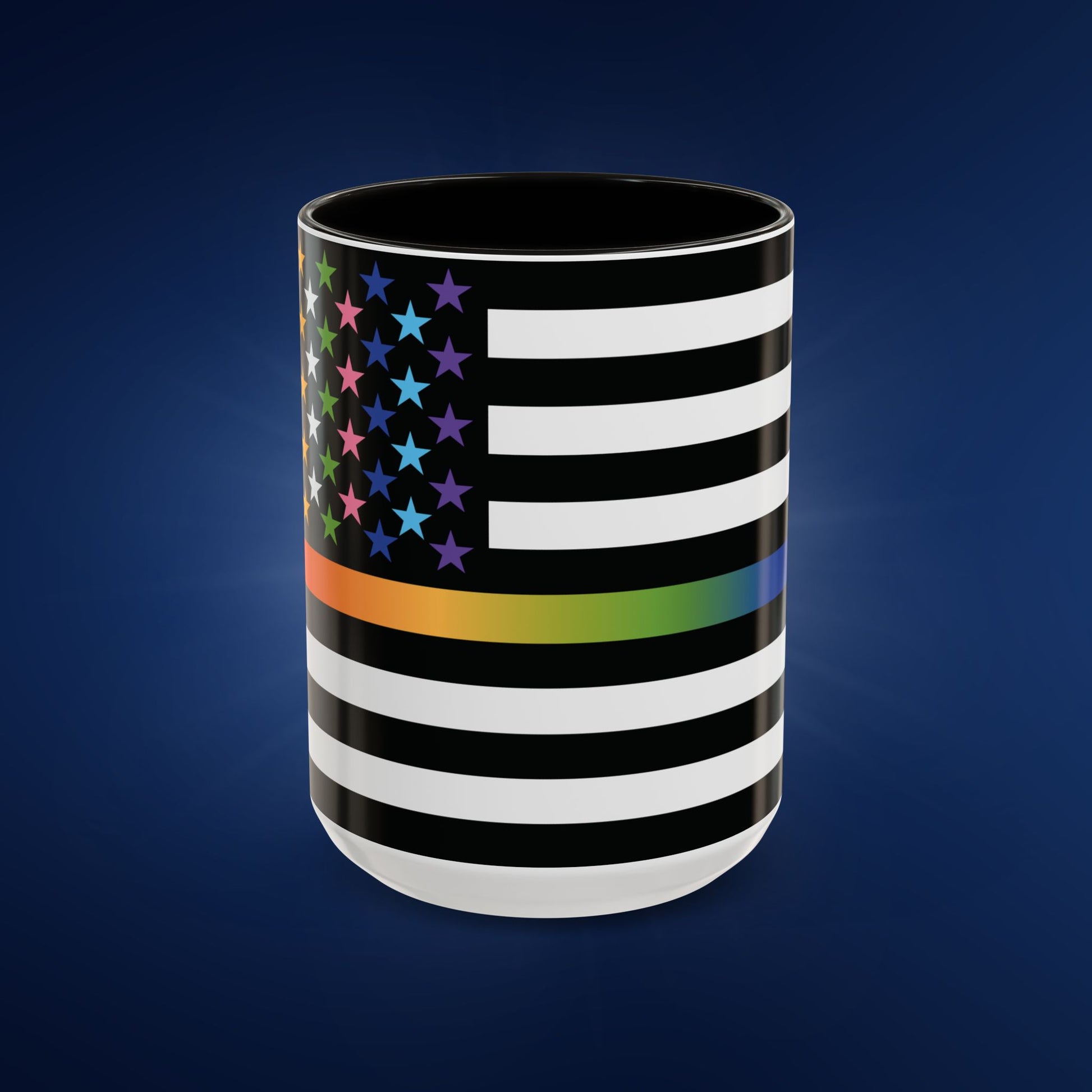 Thin Queer Line Colorful Mug, 11&15oz