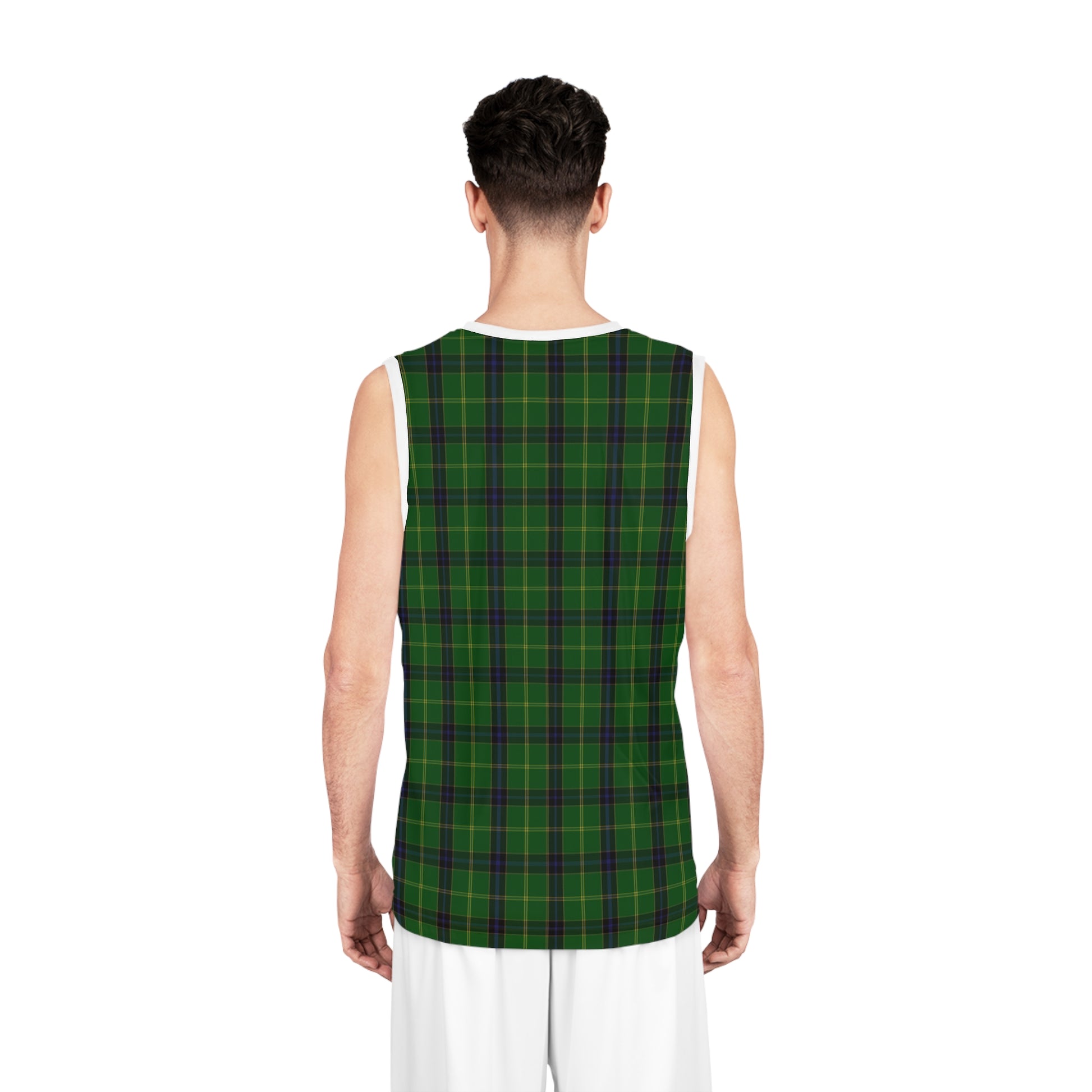 Star Spangled Tartan Basketball Jersey