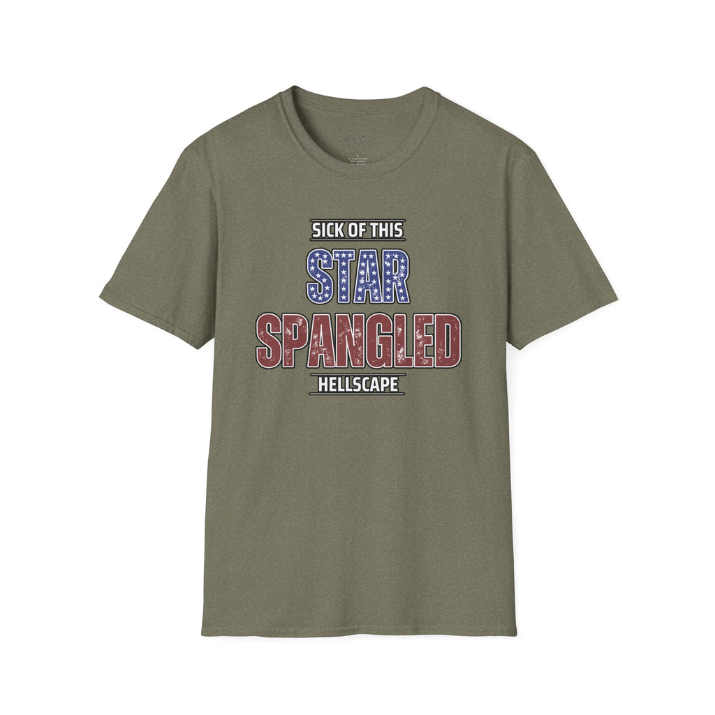 Star Spangled Hellscape Softstyle T-Shirt