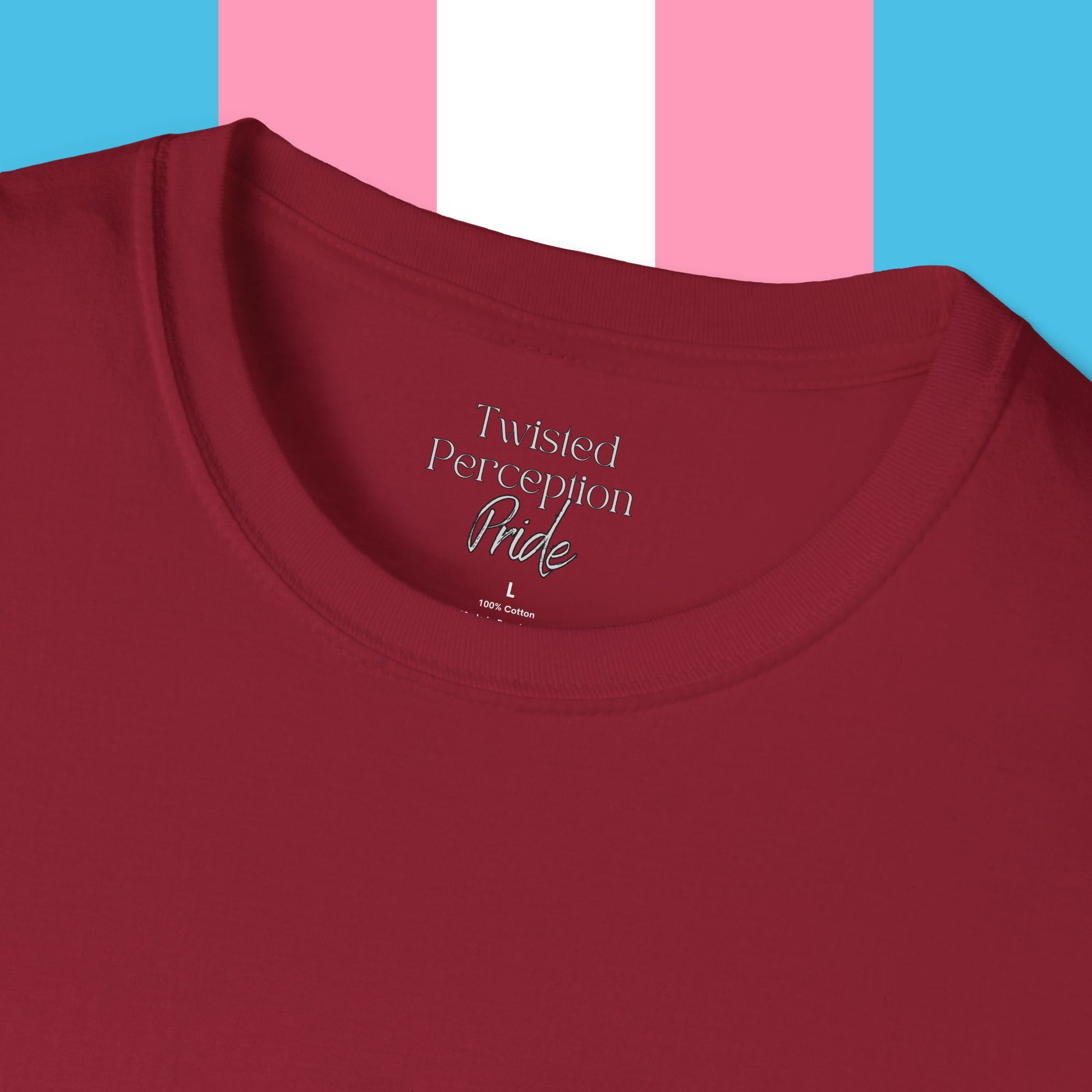 We're Not Going Anywhere Gender Neutral Softstyle Tshirt