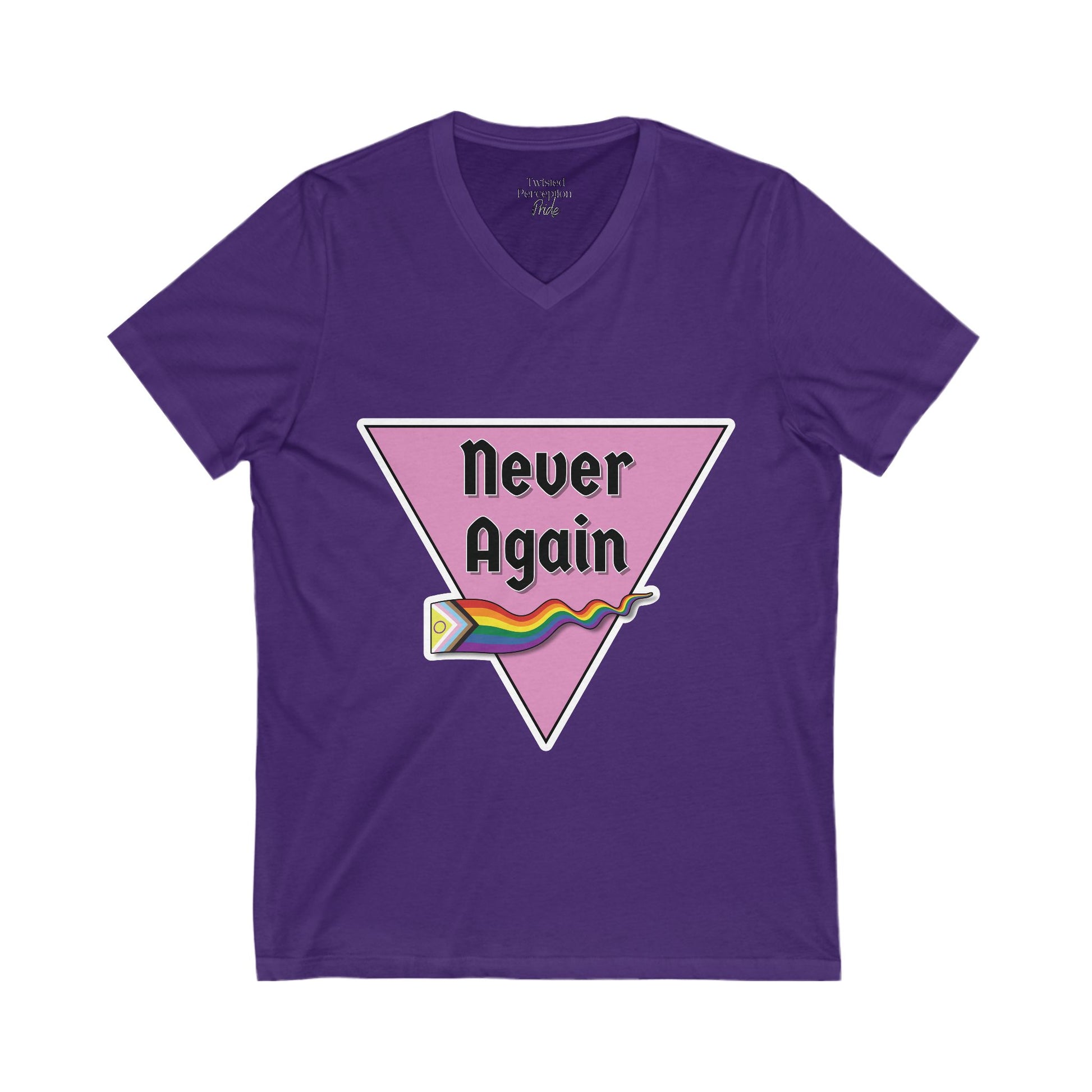Never Again Gender Neutral Jersey Short Sleeve