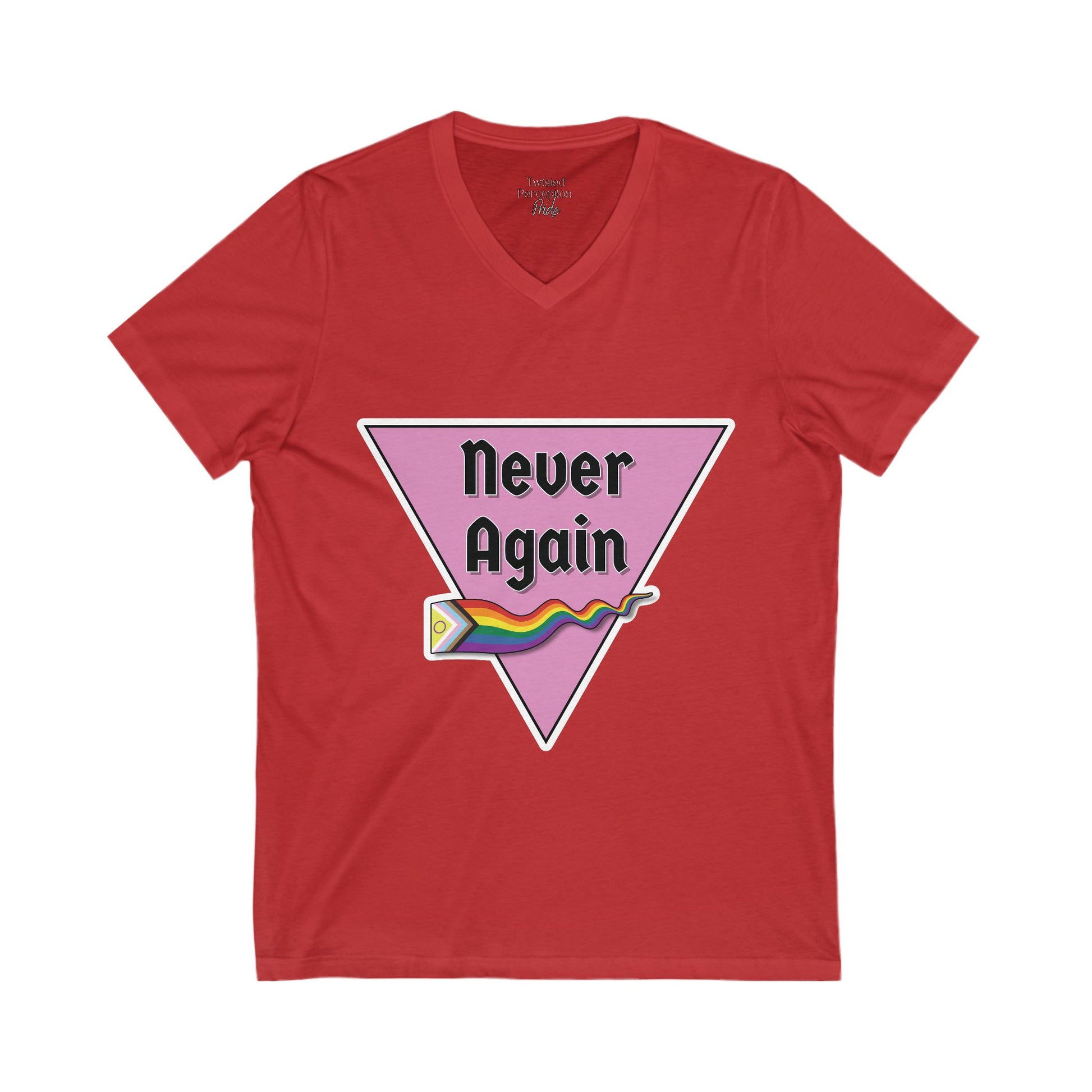 Never Again Gender Neutral Jersey Short Sleeve