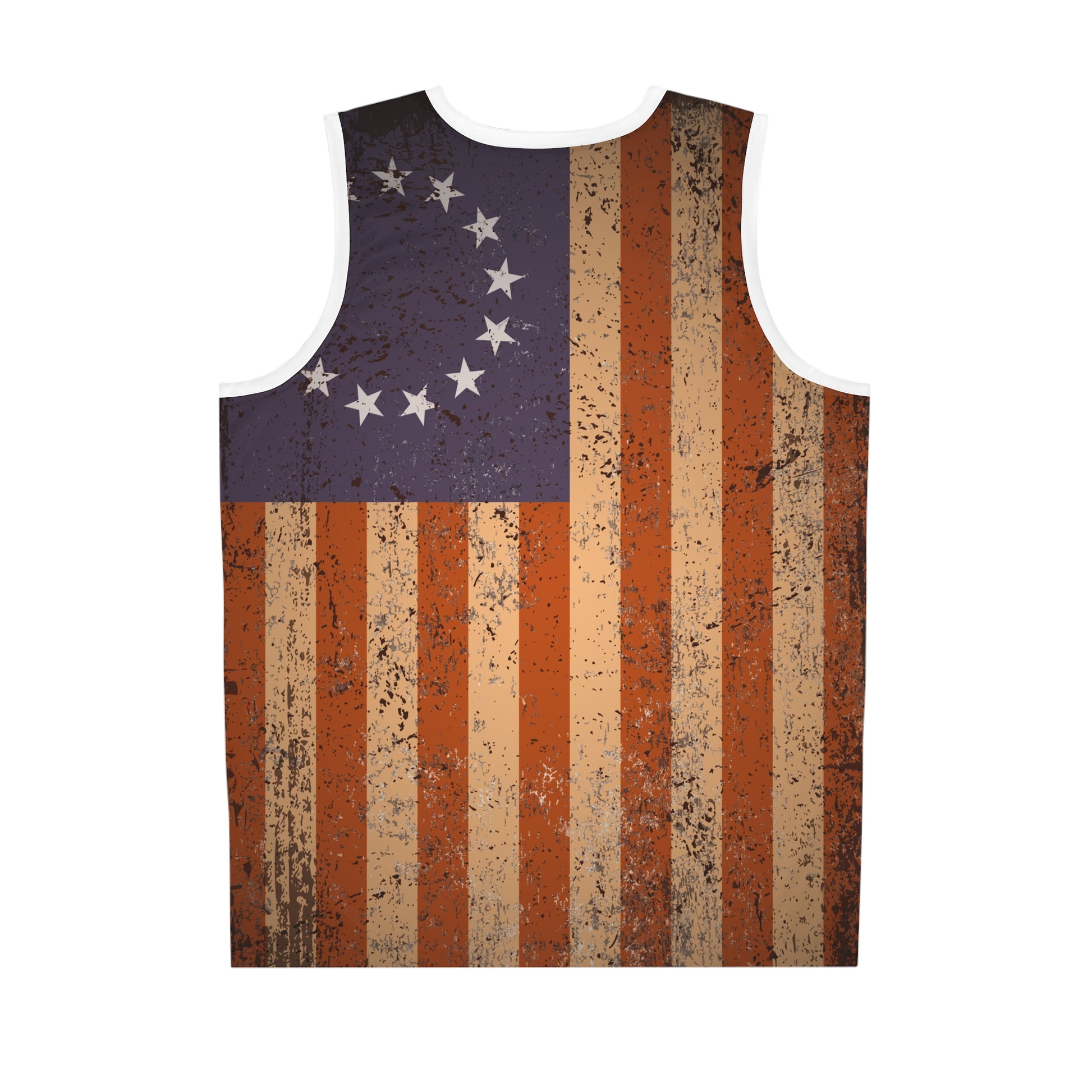 Star Spangled Hellscape Basketball Jersey