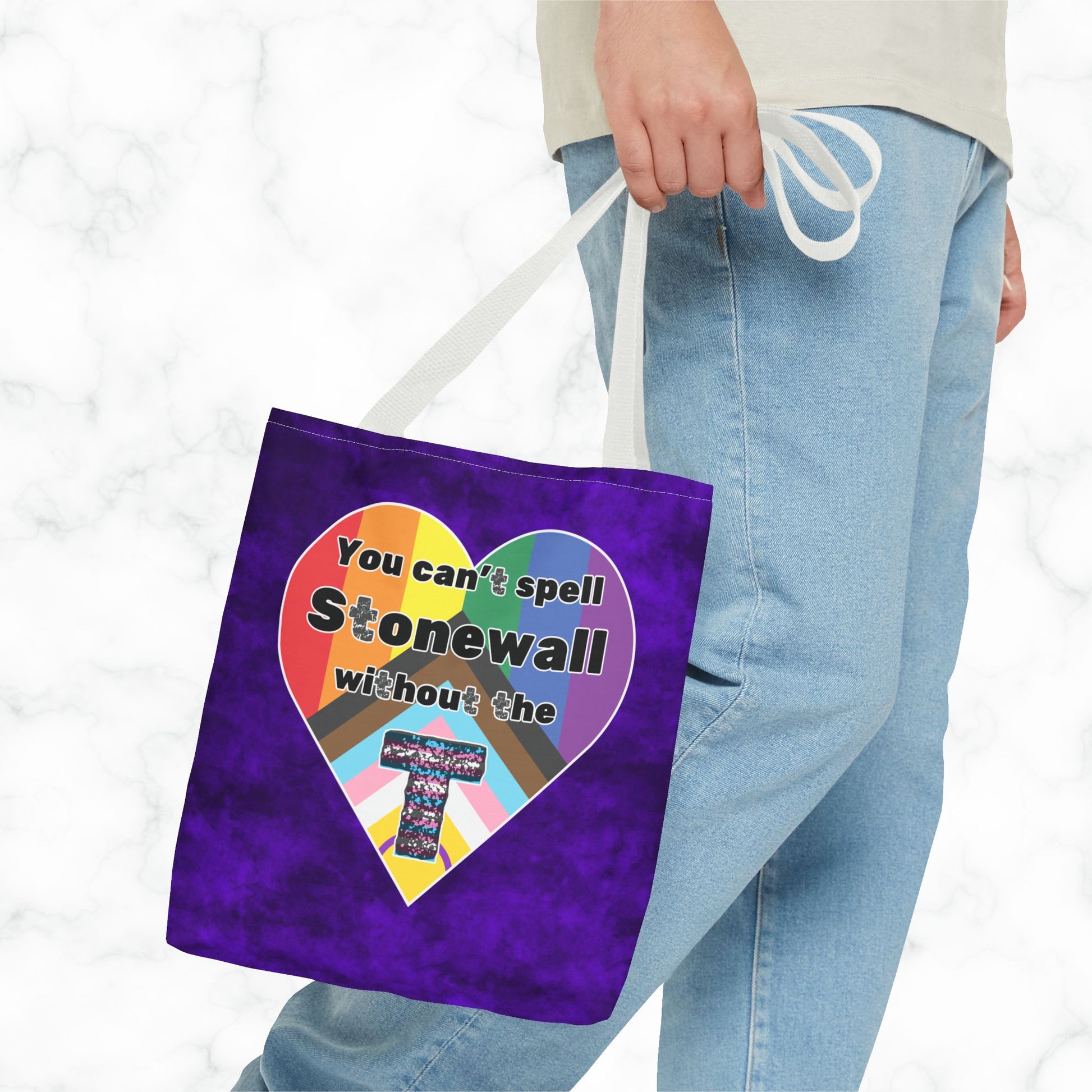Transgender Inclusion Pride Tote Bag