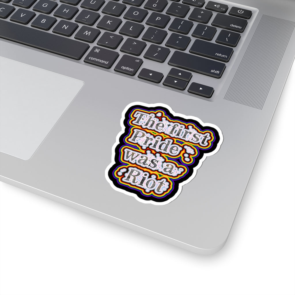 First Pride Riot Kiss Cut Stickers