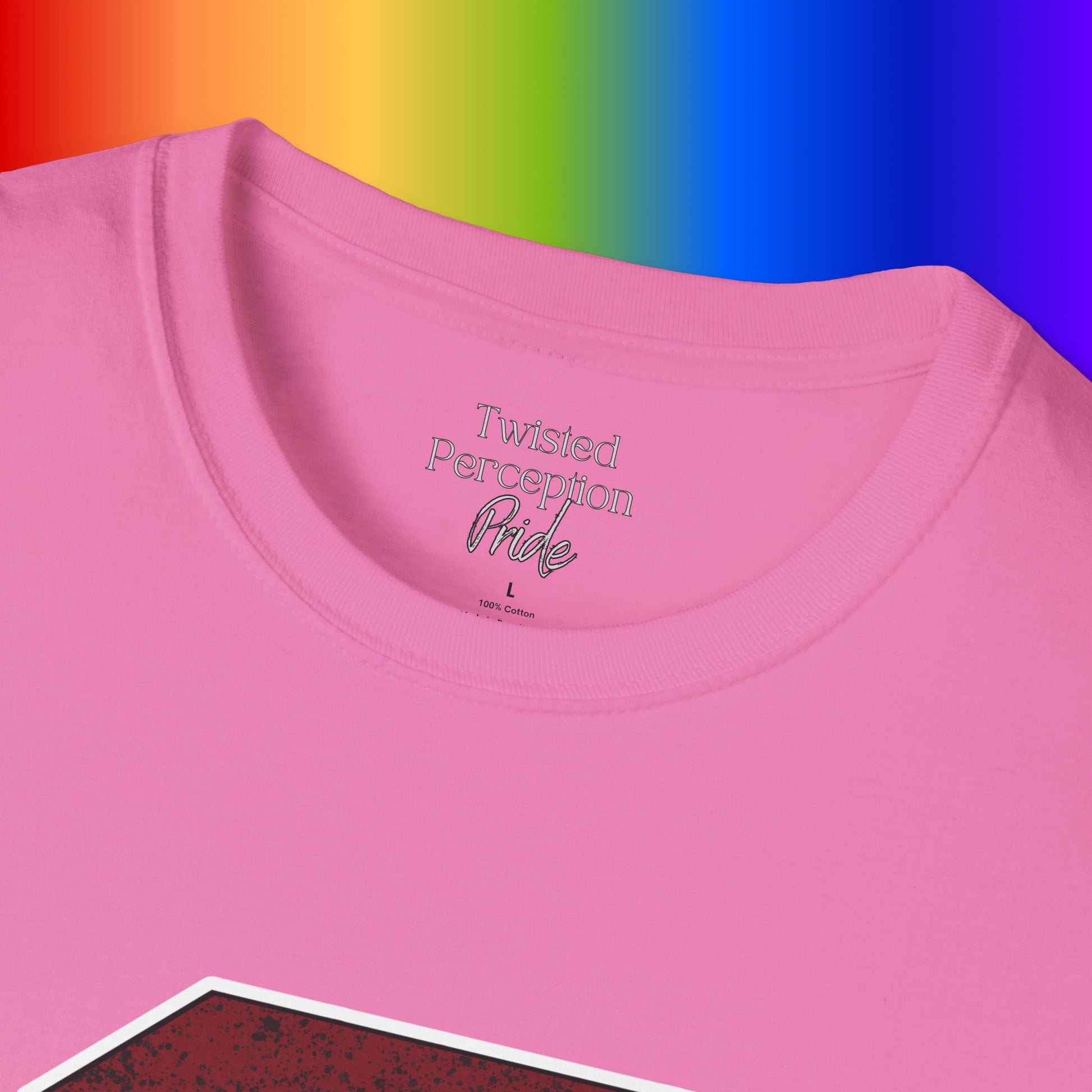 'Remind Them' Stonewall Uprising Rainbow Brick Graphic Tee