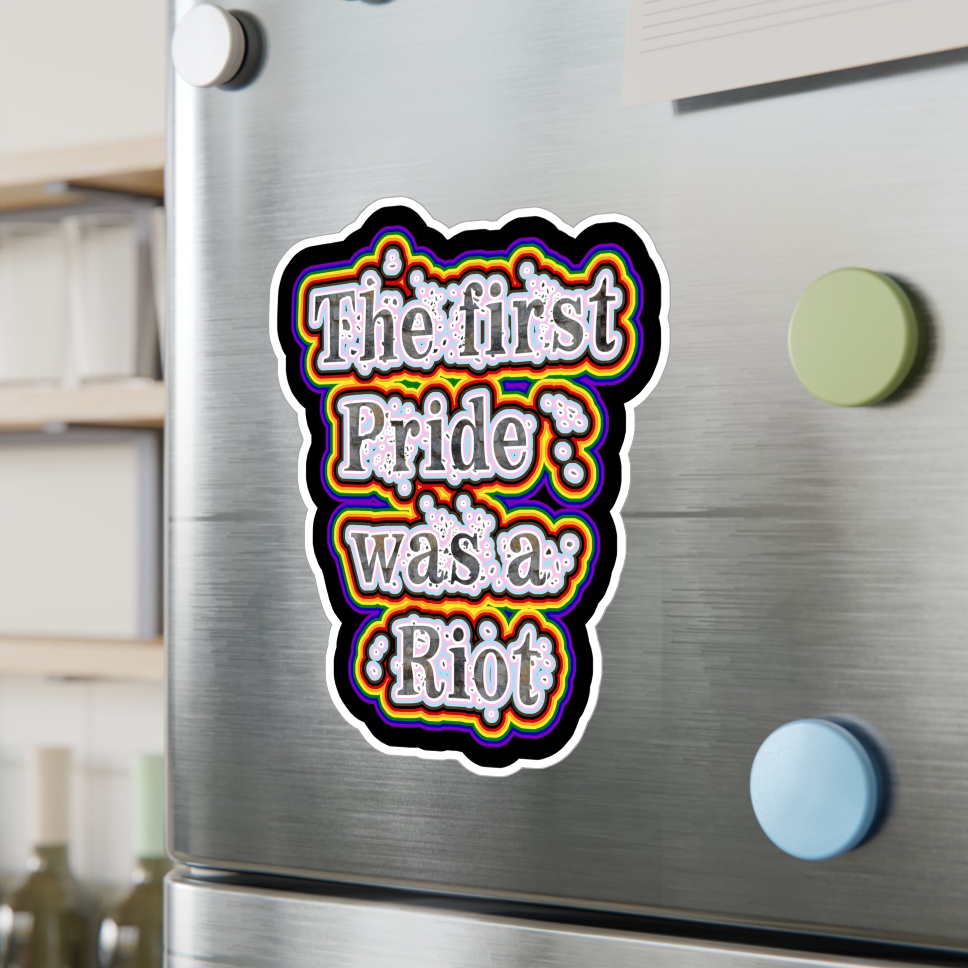 First Pride Vinyl Decals