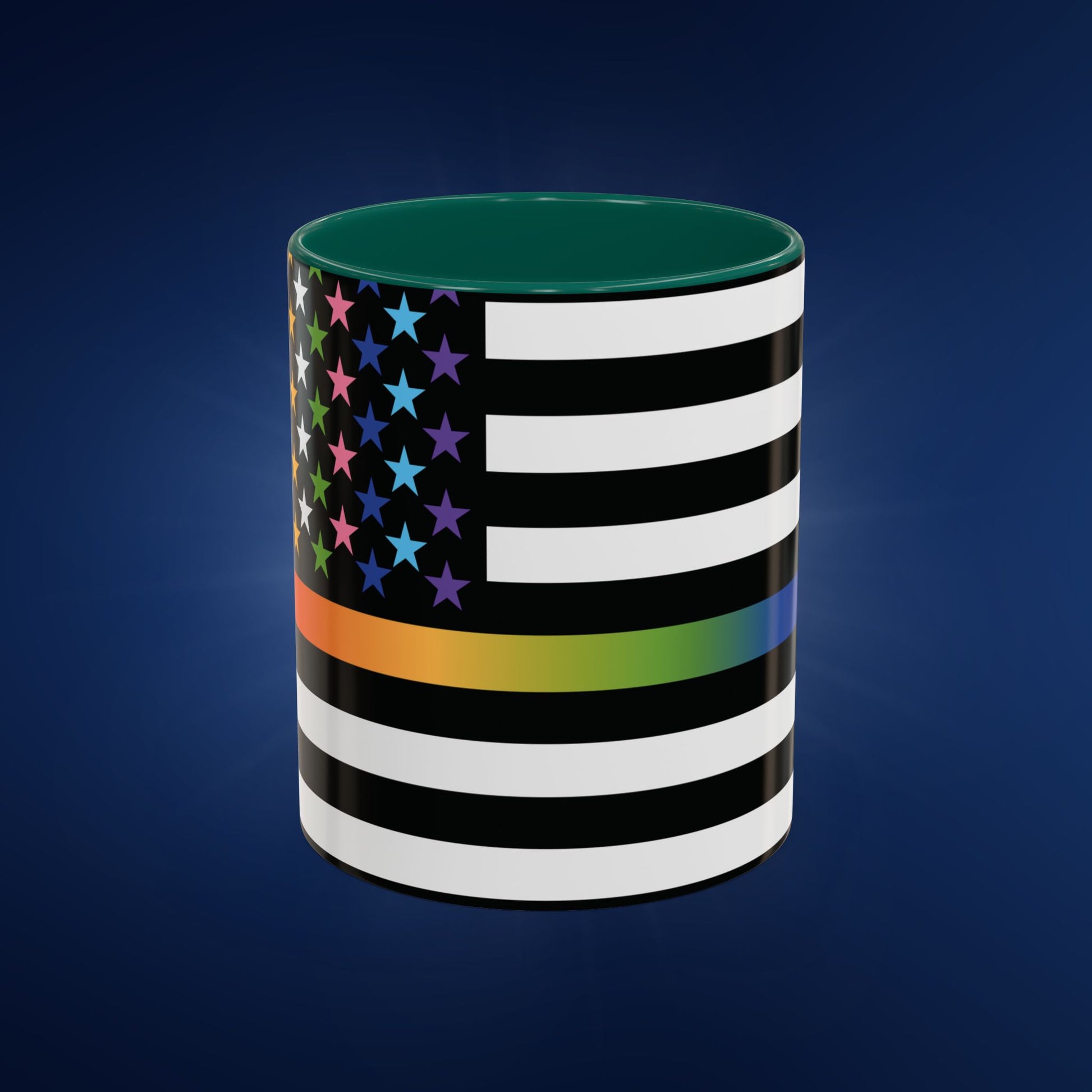 Thin Queer Line Colorful Mug, 11&15oz