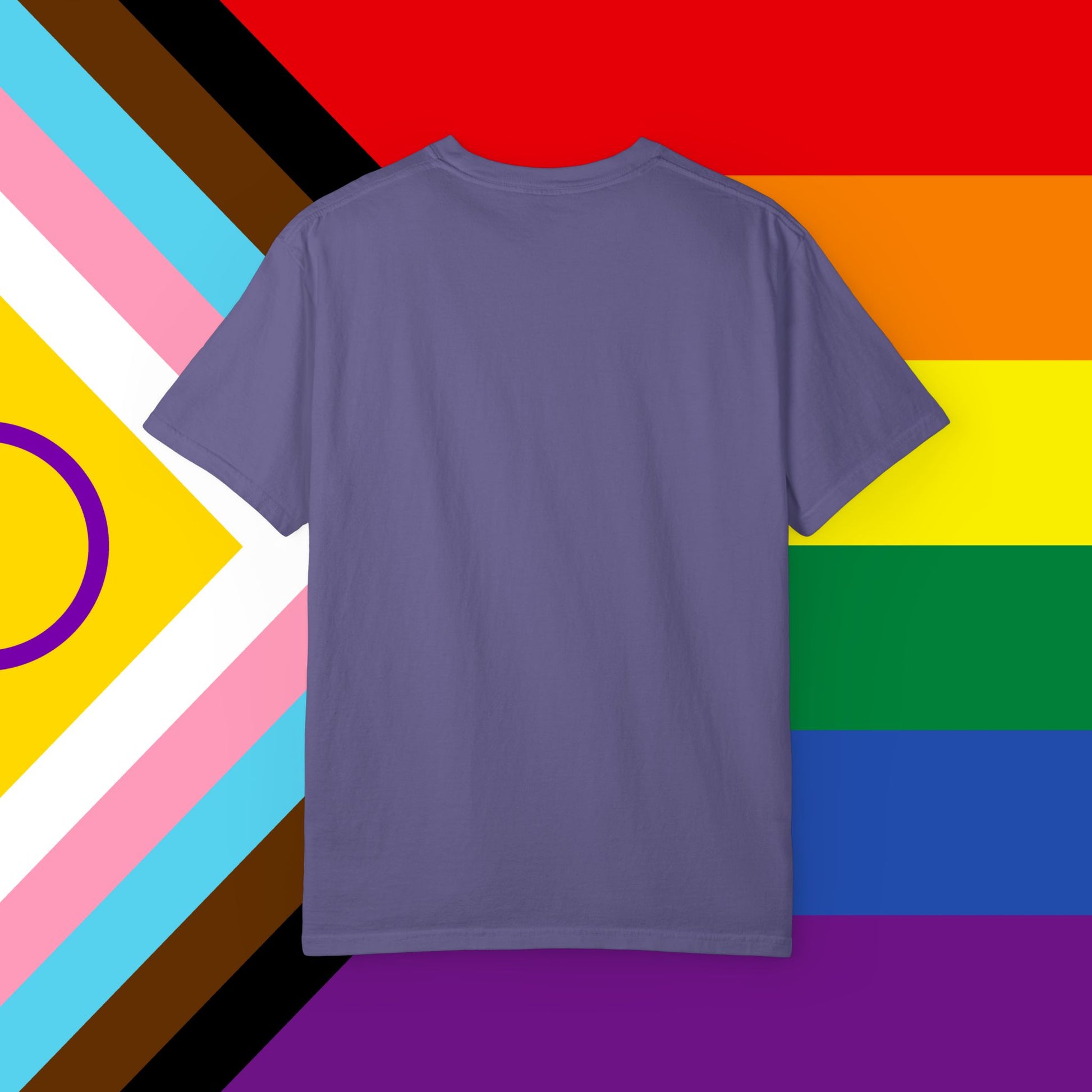Trans Inclusion Stonewall Garment Dyed Tshirt