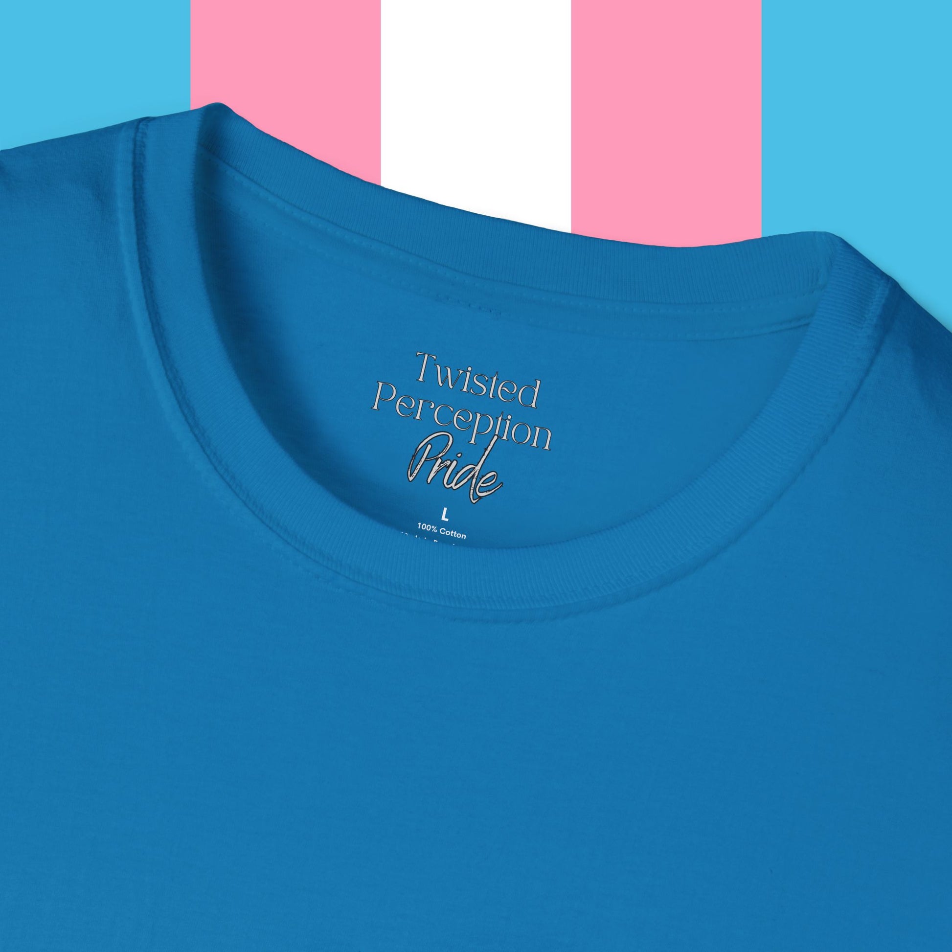 We're Not Going Anywhere Gender Neutral Softstyle Tshirt