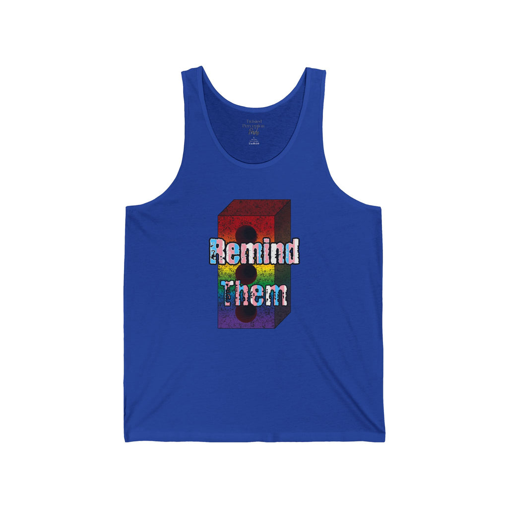 Remind Them Stonewall Brick Jersey Tank