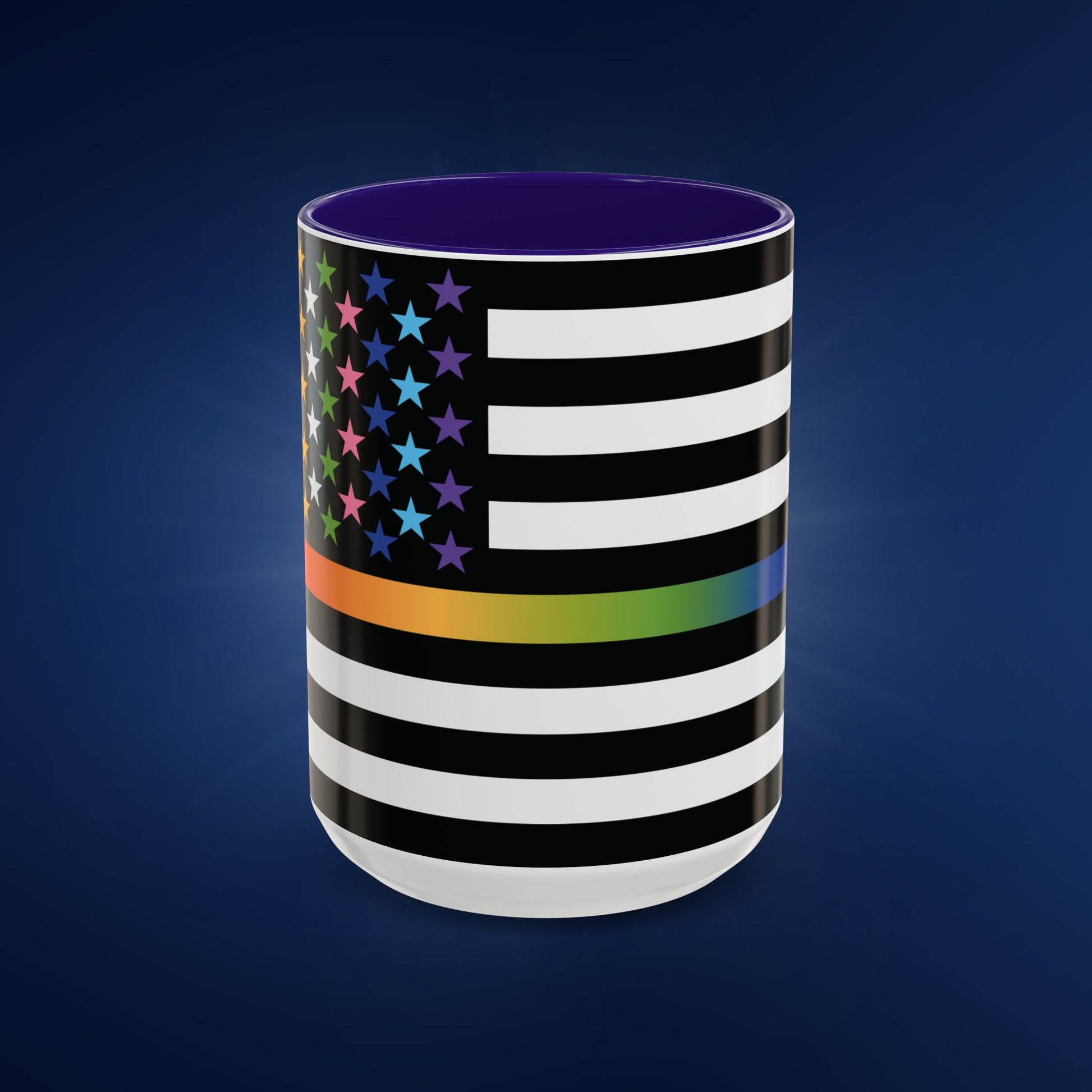Thin Queer Line Colorful Mug, 11&15oz