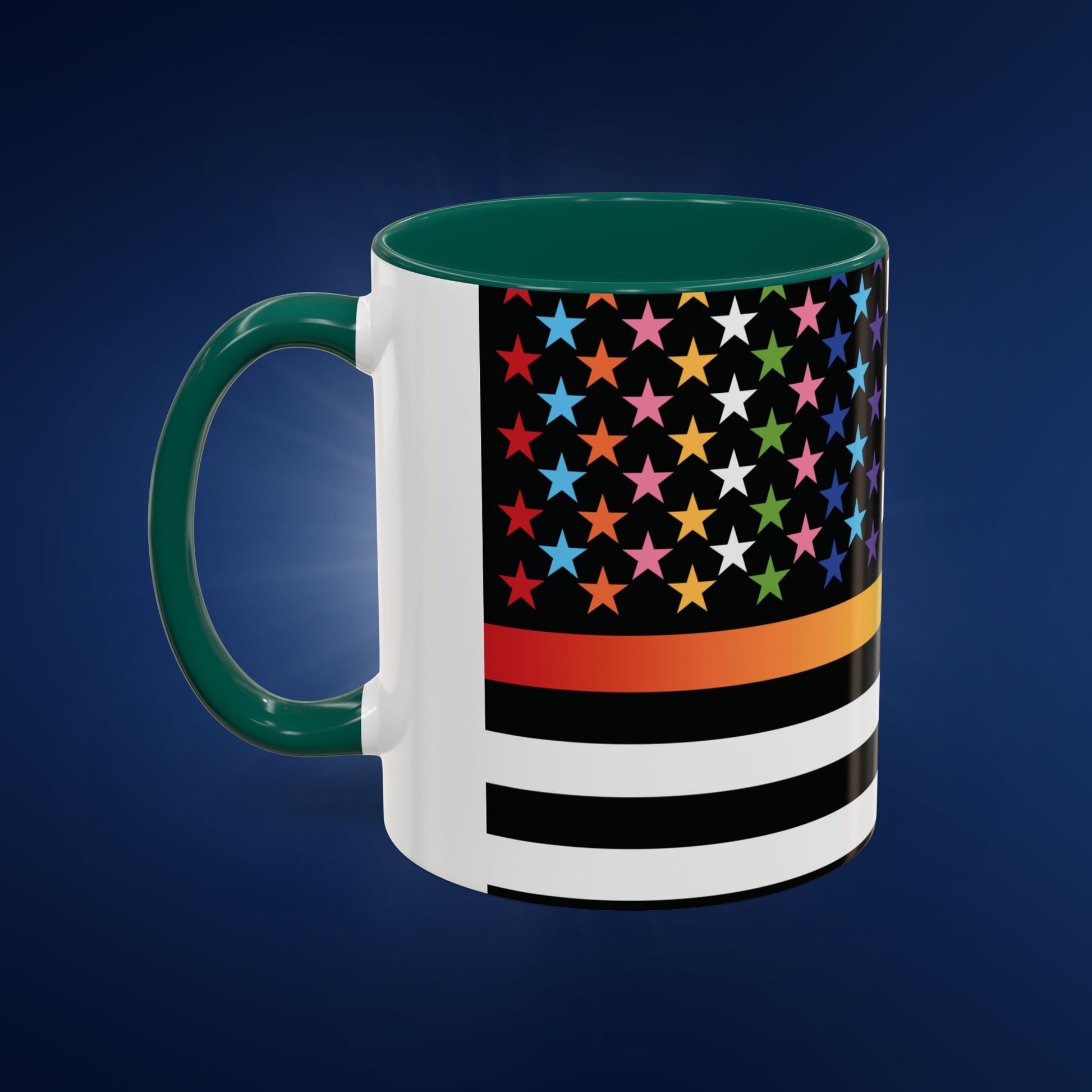 Thin Queer Line Colorful Mug, 11&15oz