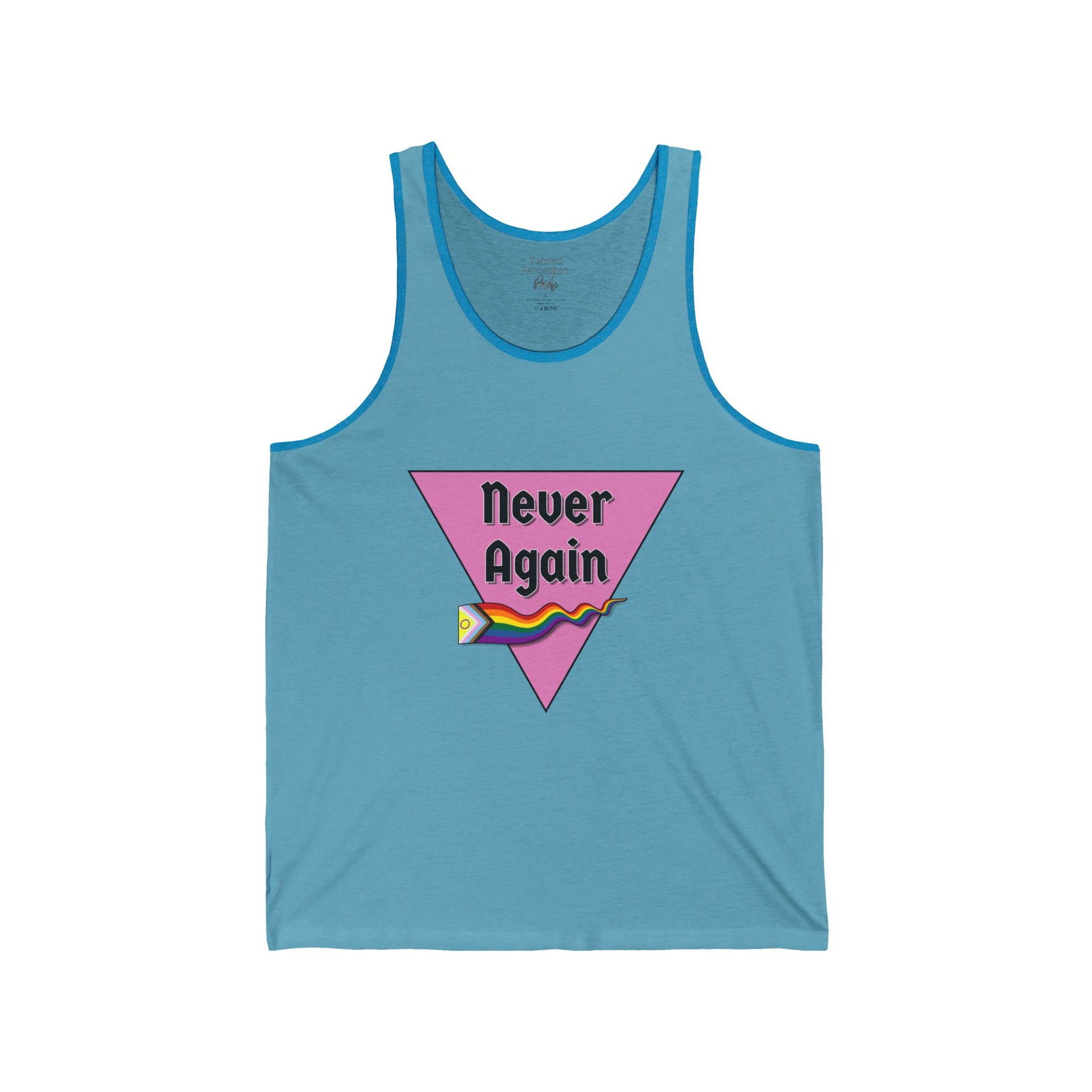Never Again Pride Jersey Tank