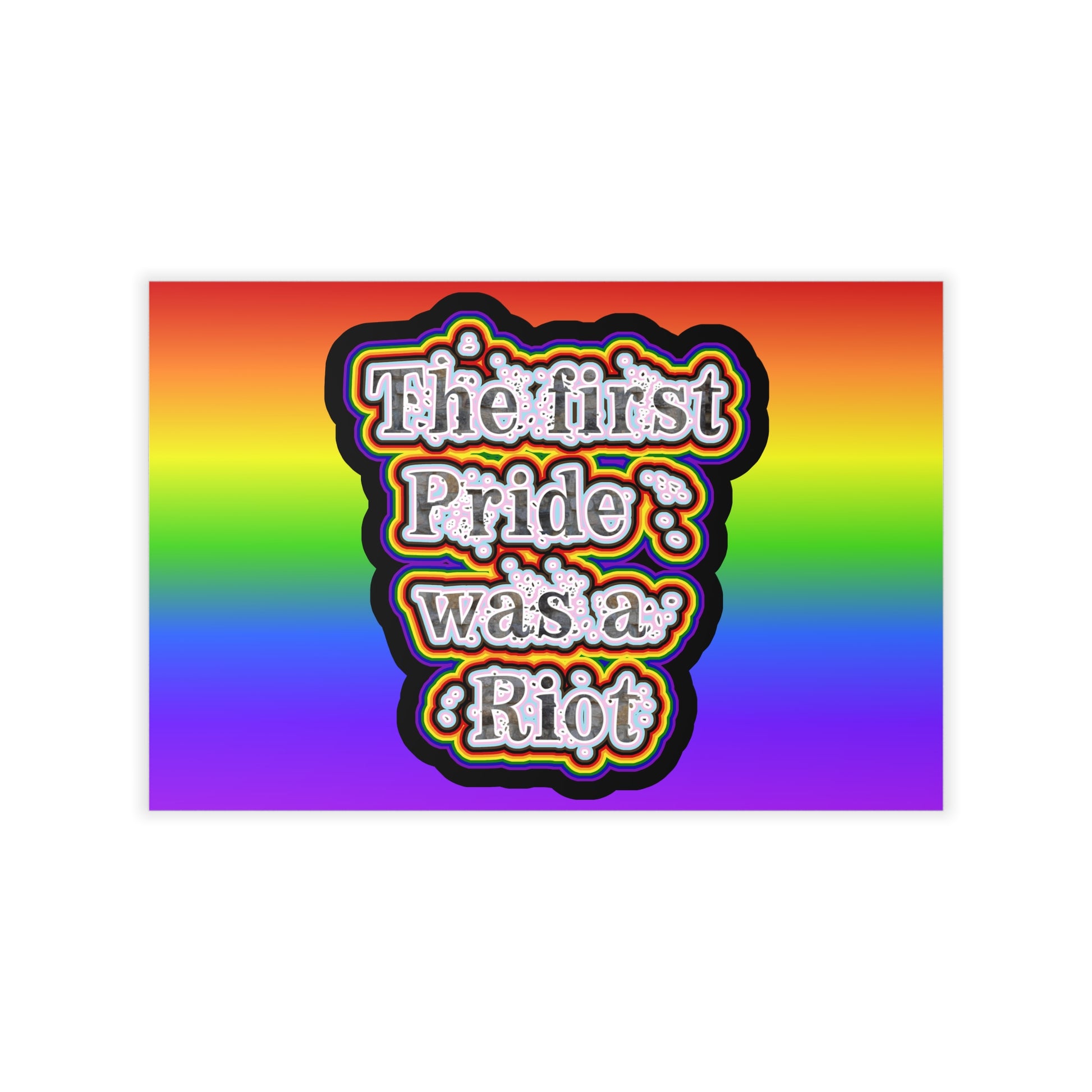 First Pride Wall Decals