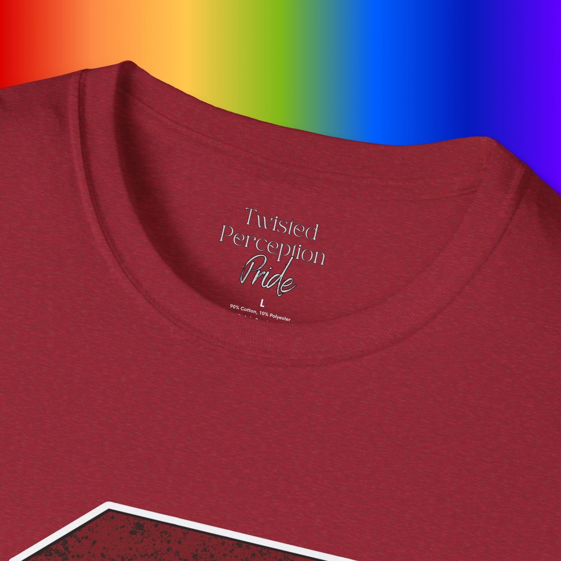 'Remind Them' Stonewall Uprising Rainbow Brick Graphic Tee