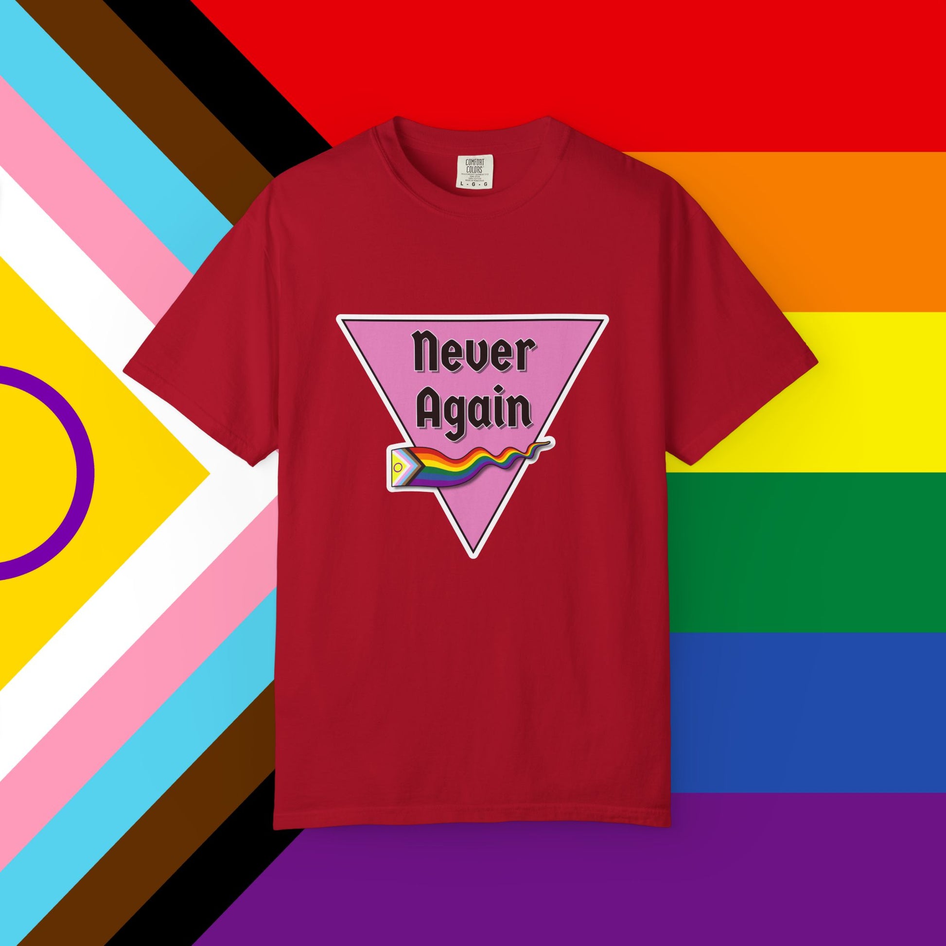 Never Again Garment-Dyed T-shirt