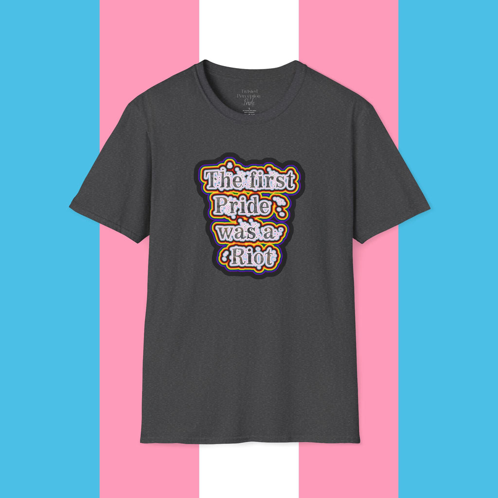 First Pride Riot Unisex Softstyle T-shirt