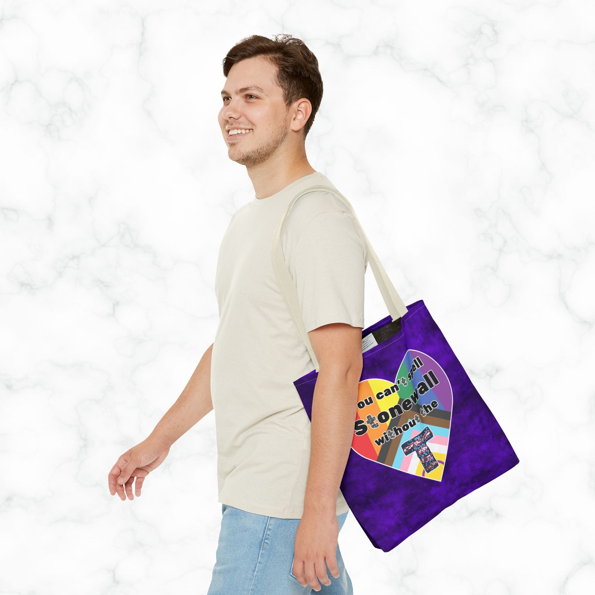 Transgender Inclusion Pride Tote Bag