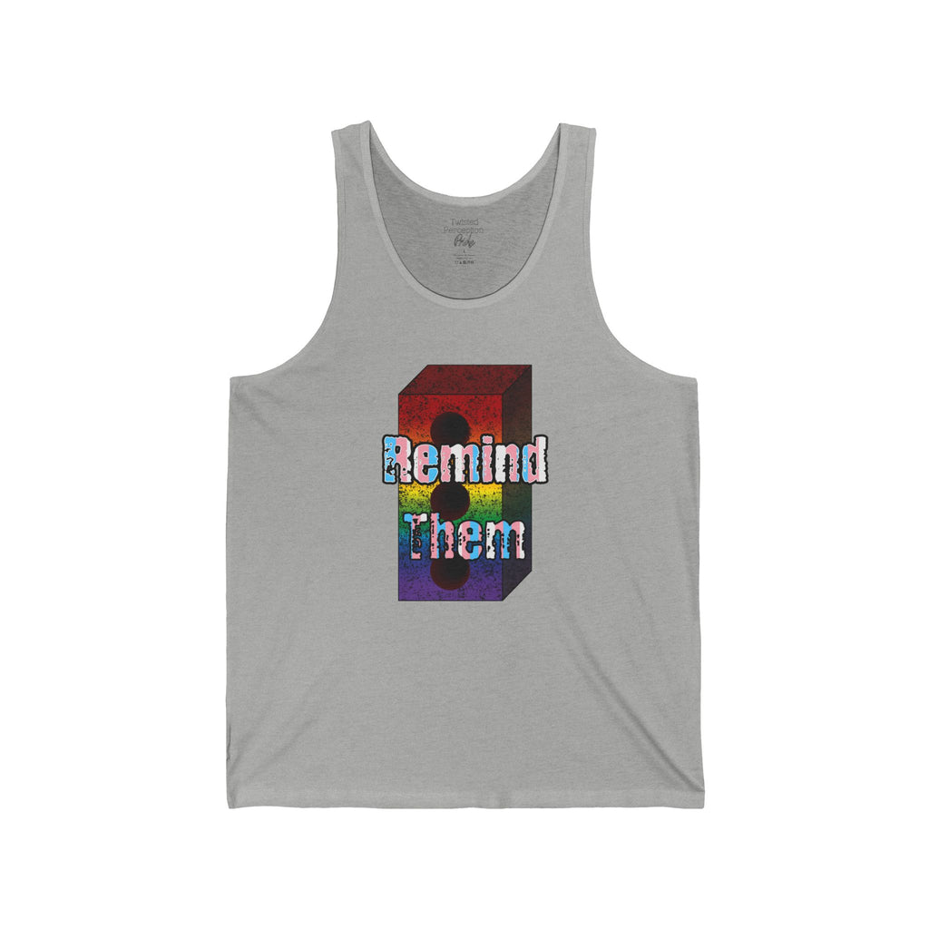 Remind Them Stonewall Brick Jersey Tank