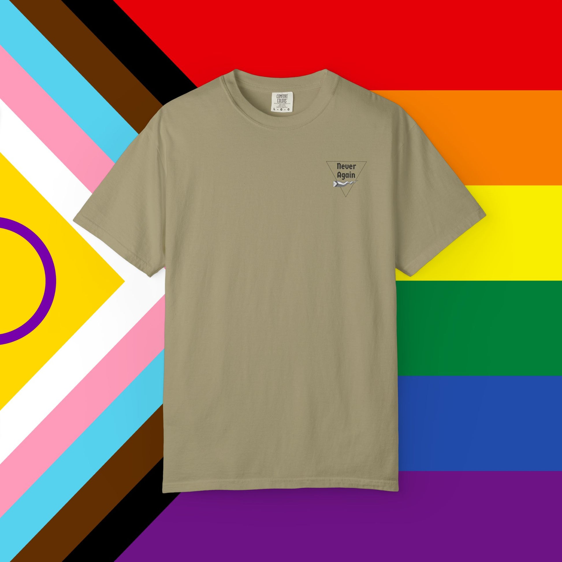 Never Again Garment-Dyed T-shirt
