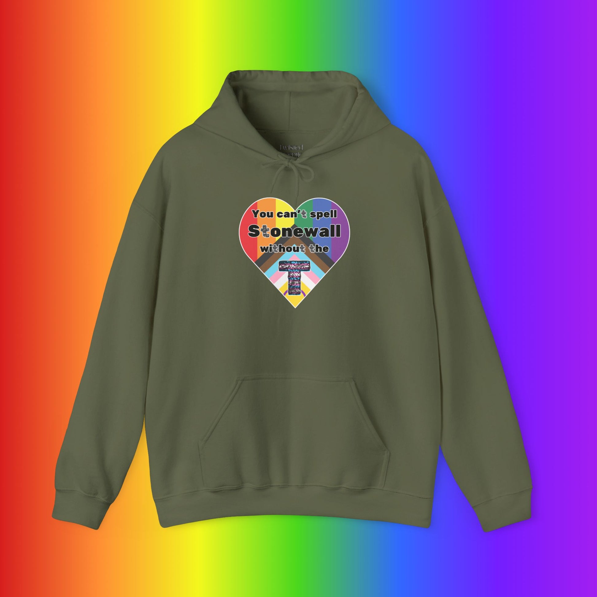 Stonewall Tribute Heavy Blend Hoodie