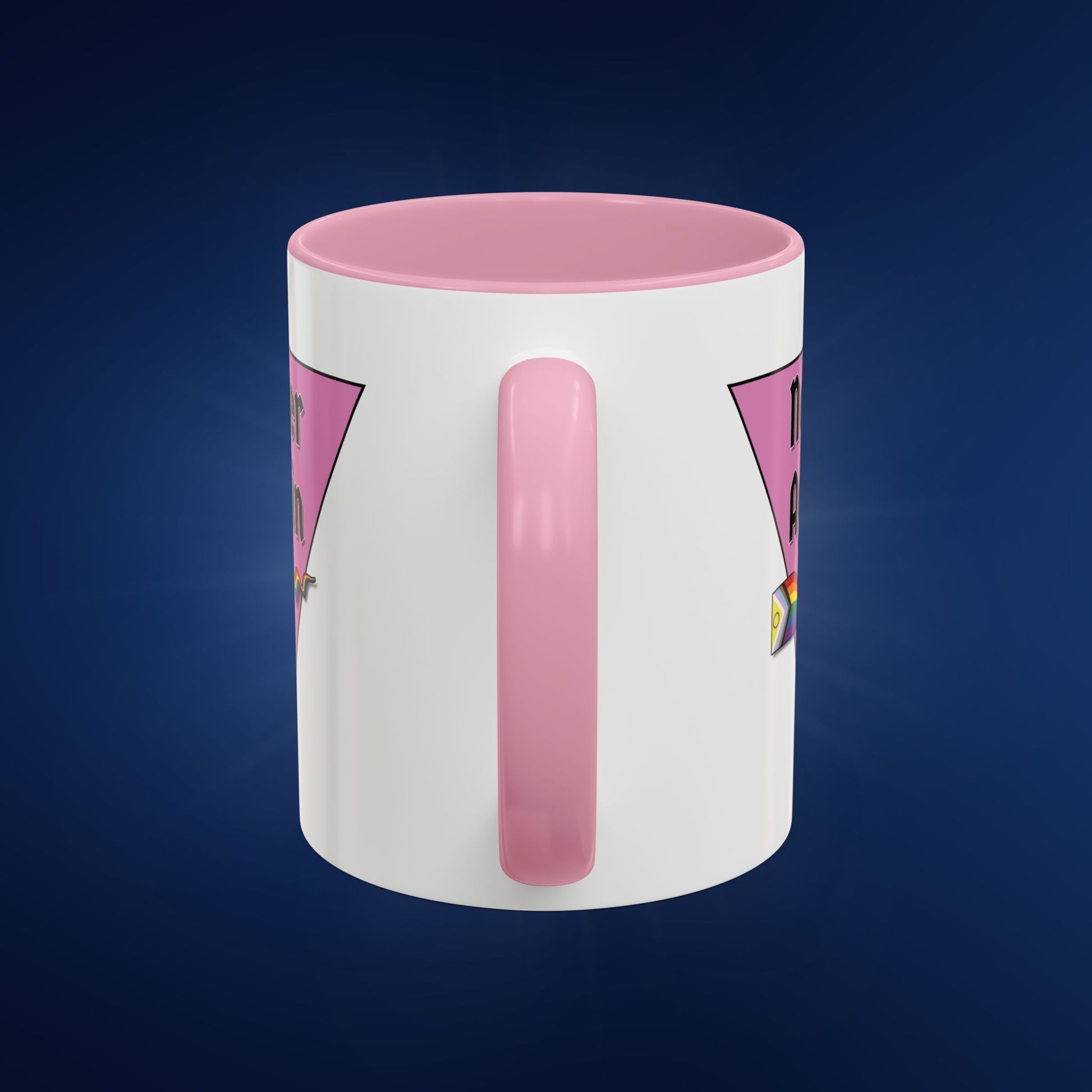 Colorful Pride Mug - "Never Again" - 11oz & 15oz Options